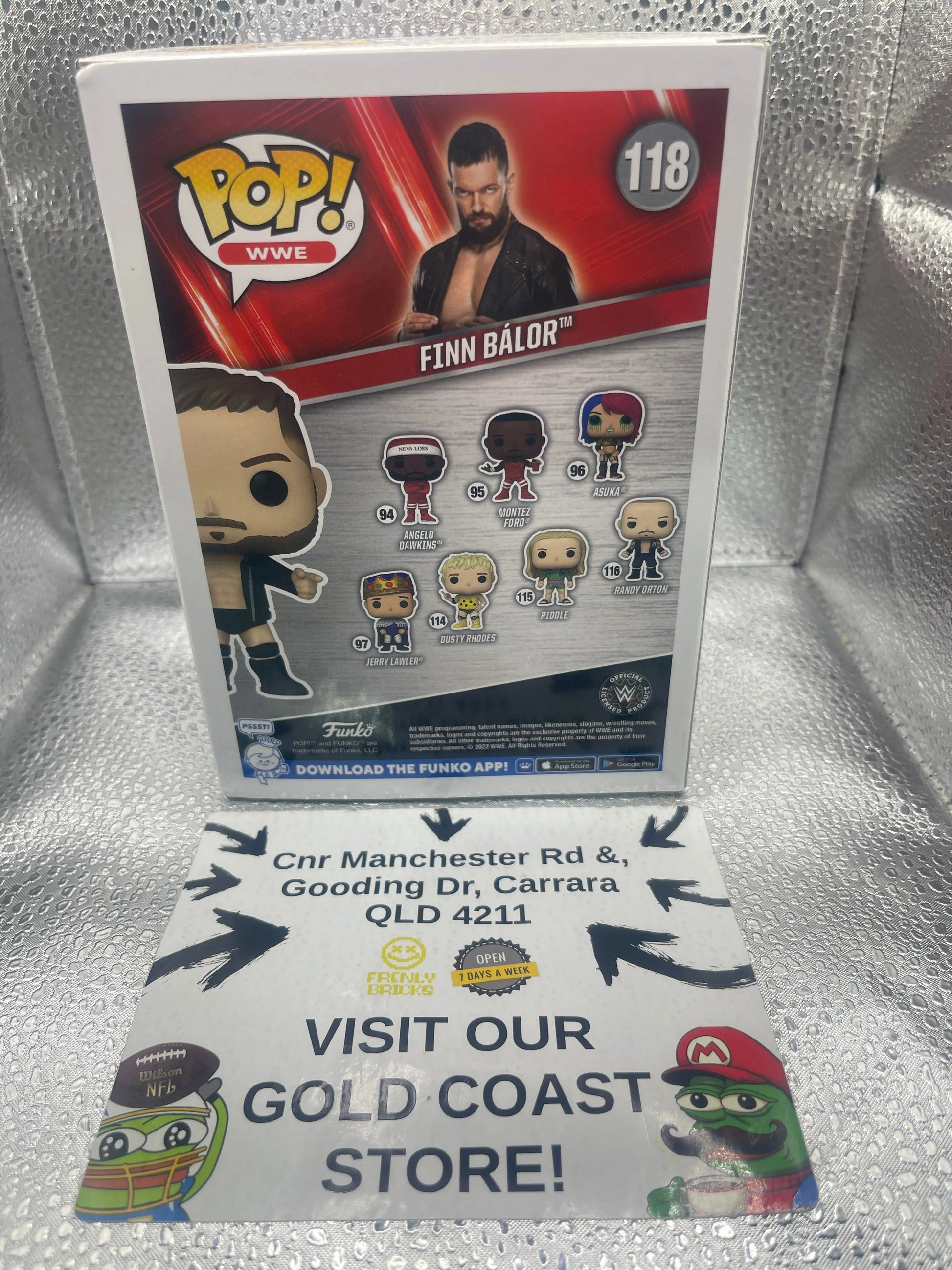 Funko Pop! Vinyl WWE Finn Balor 118 Collectable Figure Special Edition  UK NEW FRENLY BRICKS - Open 7 Days