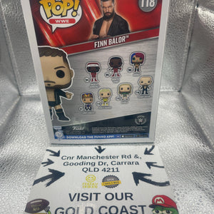 Funko Pop! Vinyl WWE Finn Balor 118 Collectable Figure Special Edition  UK NEW FRENLY BRICKS - Open 7 Days
