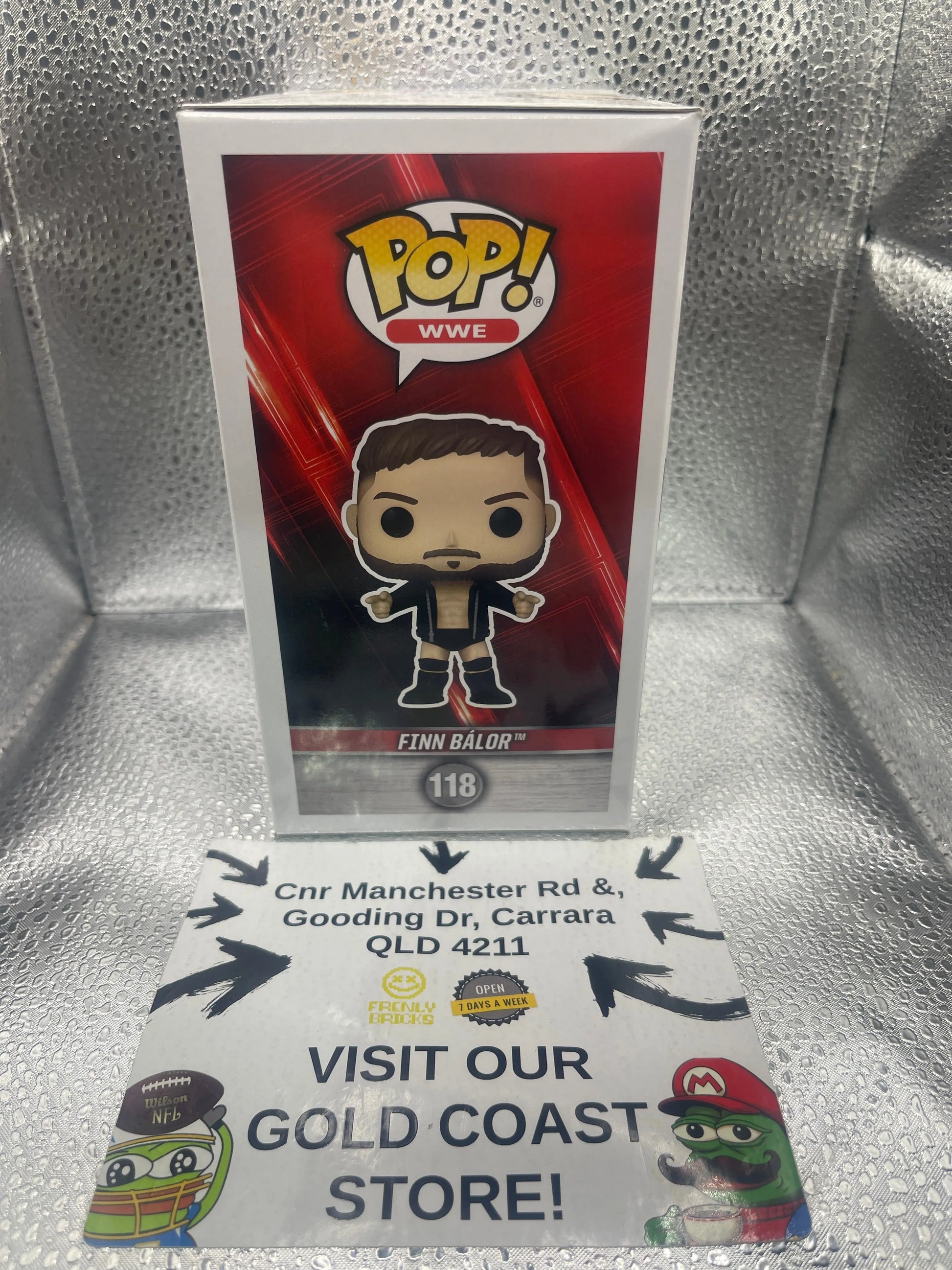 Funko Pop! Vinyl WWE Finn Balor 118 Collectable Figure Special Edition  UK NEW FRENLY BRICKS - Open 7 Days