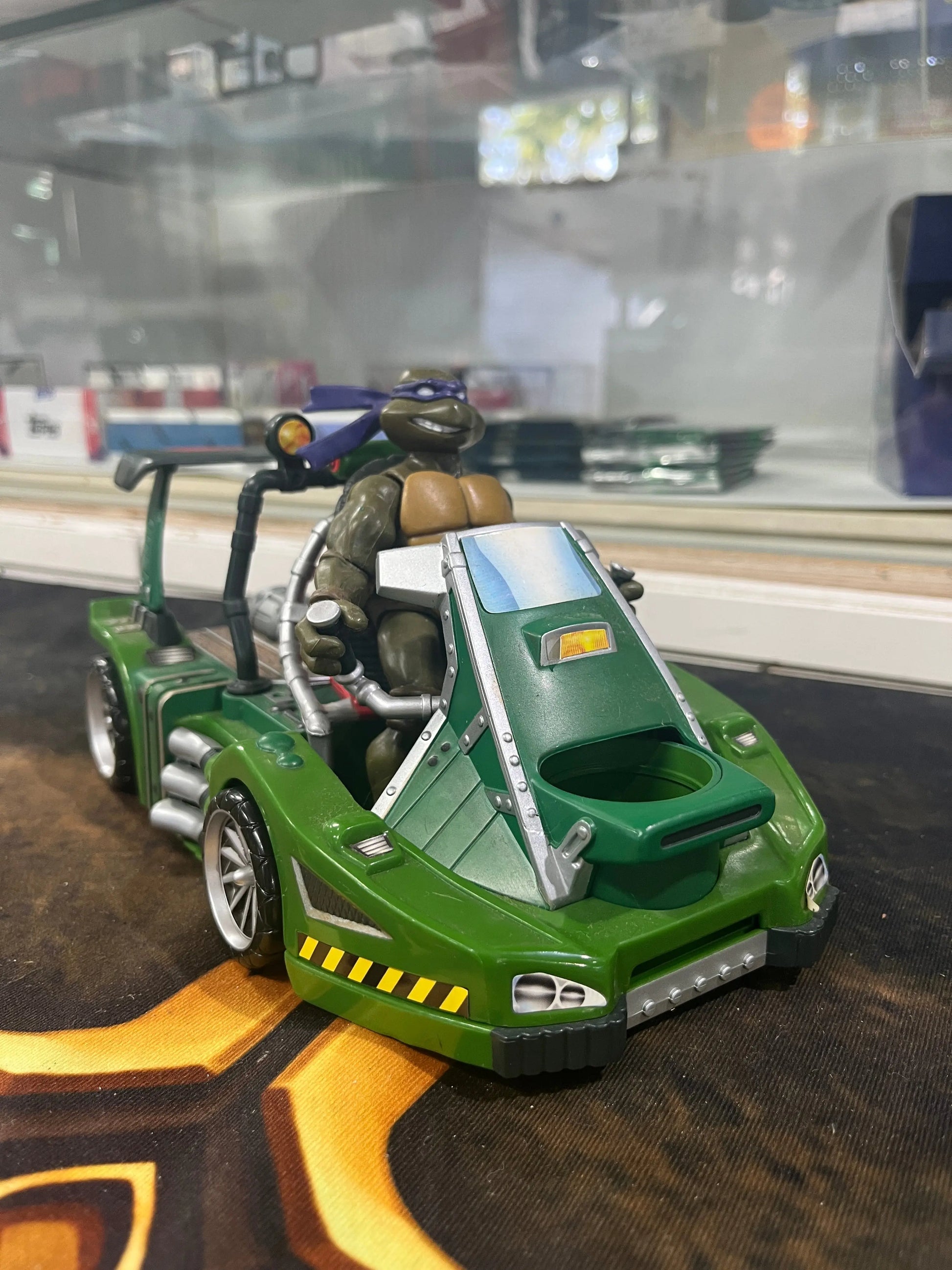 2004 Playmates Teenage Mutant Ninja Turtles Vehicle Sewer Slider FRENLY BRICKS - Open 7 Days