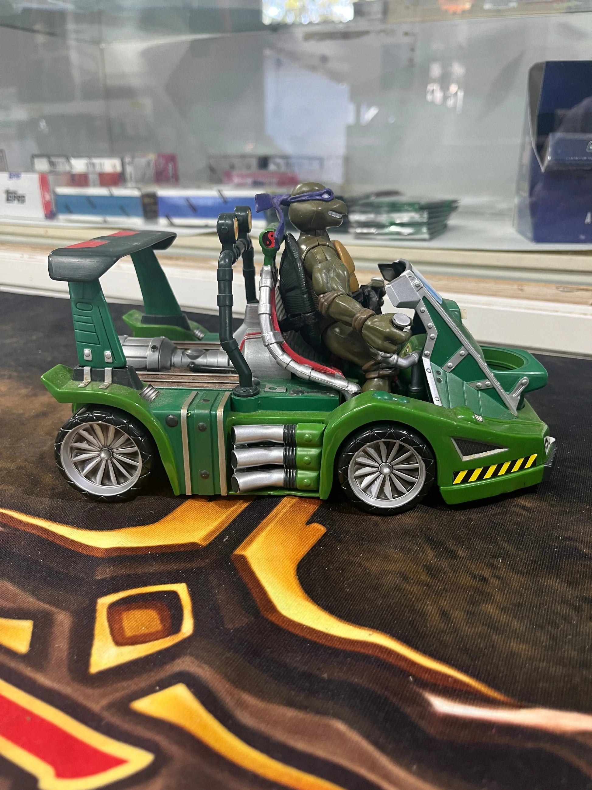 2004 Playmates Teenage Mutant Ninja Turtles Vehicle Sewer Slider FRENLY BRICKS - Open 7 Days