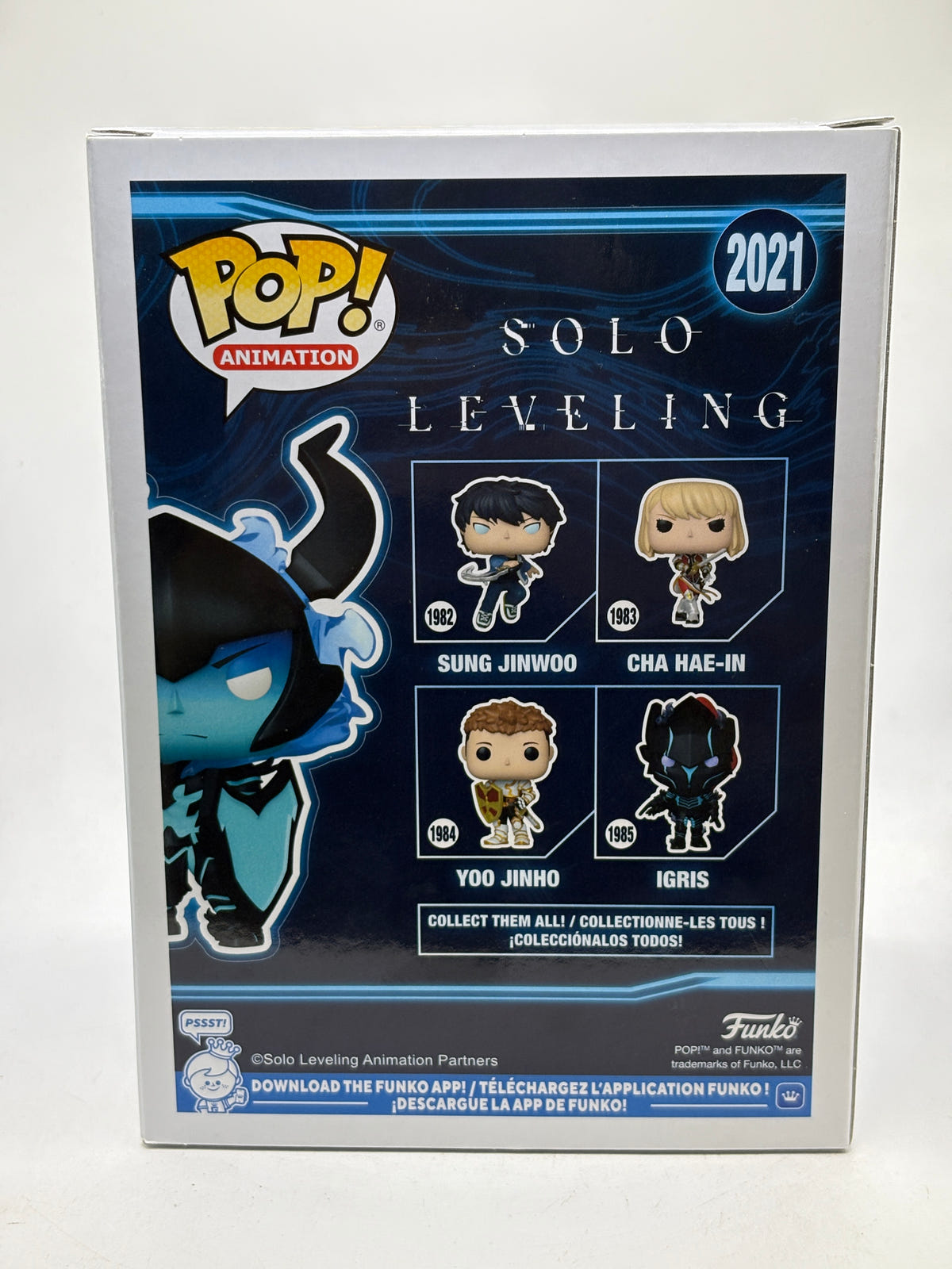Funko POP! Animation Solo Leveling #2021 Iron Vinyl Figure image 3