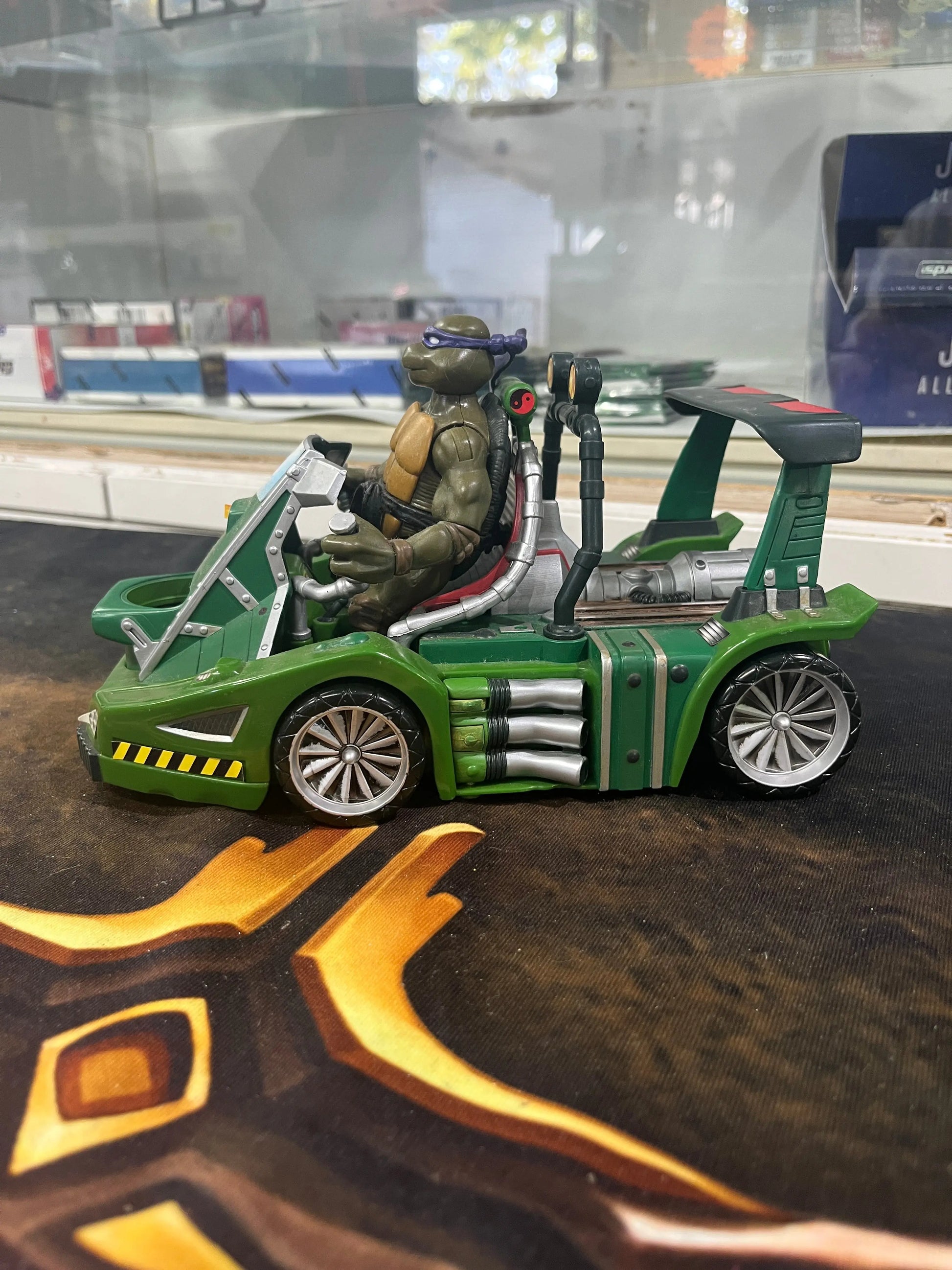 2004 Playmates Teenage Mutant Ninja Turtles Vehicle Sewer Slider FRENLY BRICKS - Open 7 Days