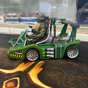 2004 Playmates Teenage Mutant Ninja Turtles Vehicle Sewer Slider FRENLY BRICKS - Open 7 Days