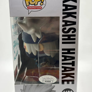 Funko POP! Naruto Kakashi Hatake #1199 Chase AAA Signed JSA Cert Dave Wittenberg FRENLY BRICKS - Open 7 Days