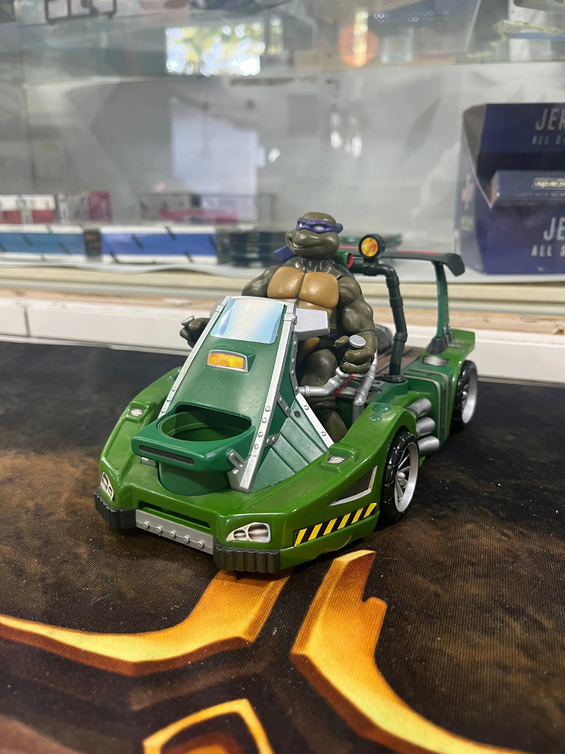 2004 Playmates Teenage Mutant Ninja Turtles Vehicle Sewer Slider FRENLY BRICKS - Open 7 Days