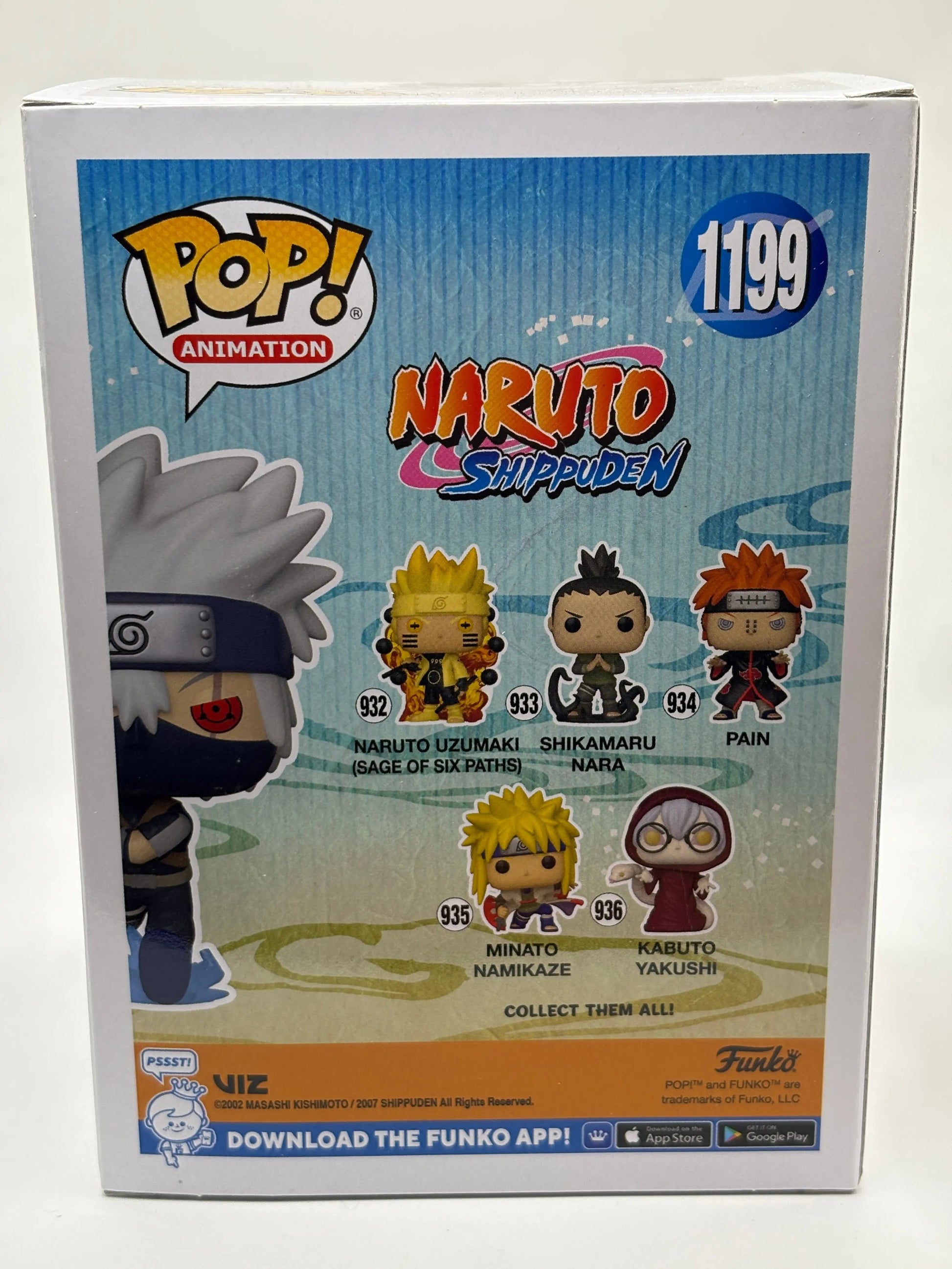 Funko POP! Naruto Kakashi Hatake #1199 Chase AAA Signed JSA Cert Dave Wittenberg FRENLY BRICKS - Open 7 Days