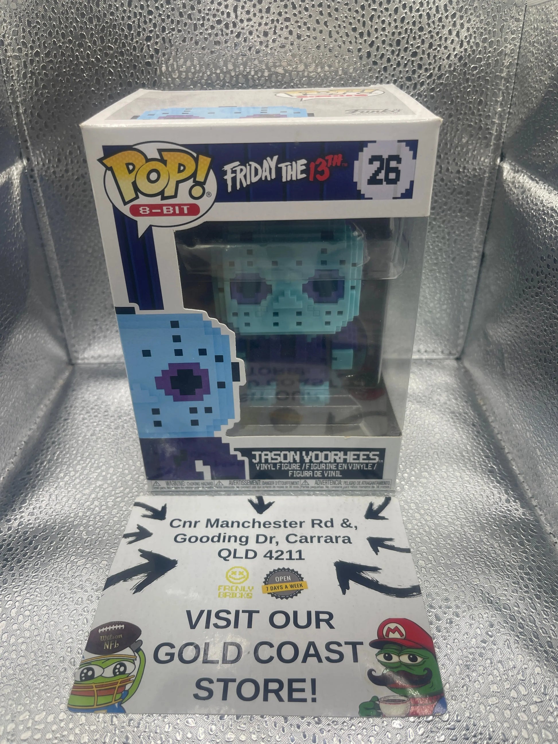 Funko Pop! 8- Bit - Friday the 13th Jason Voorhees #26 FRENLY BRICKS - Open 7 Days