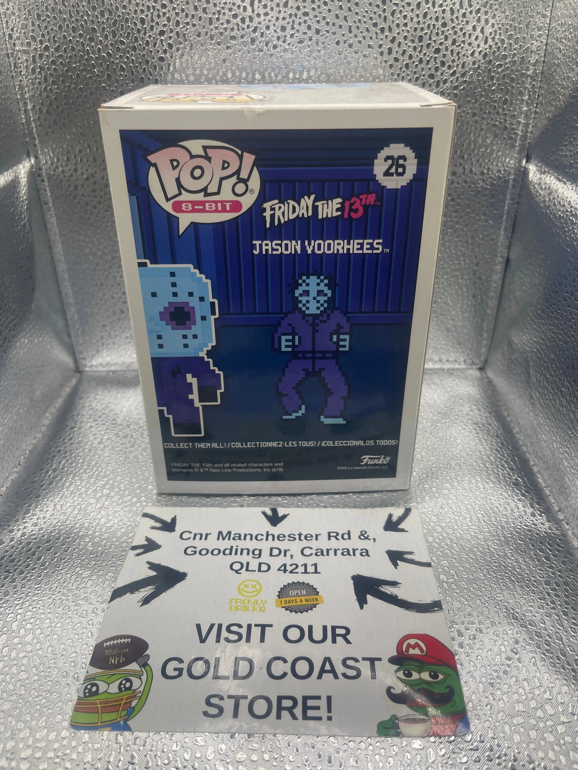 Funko Pop! 8- Bit - Friday the 13th Jason Voorhees #26 FRENLY BRICKS - Open 7 Days