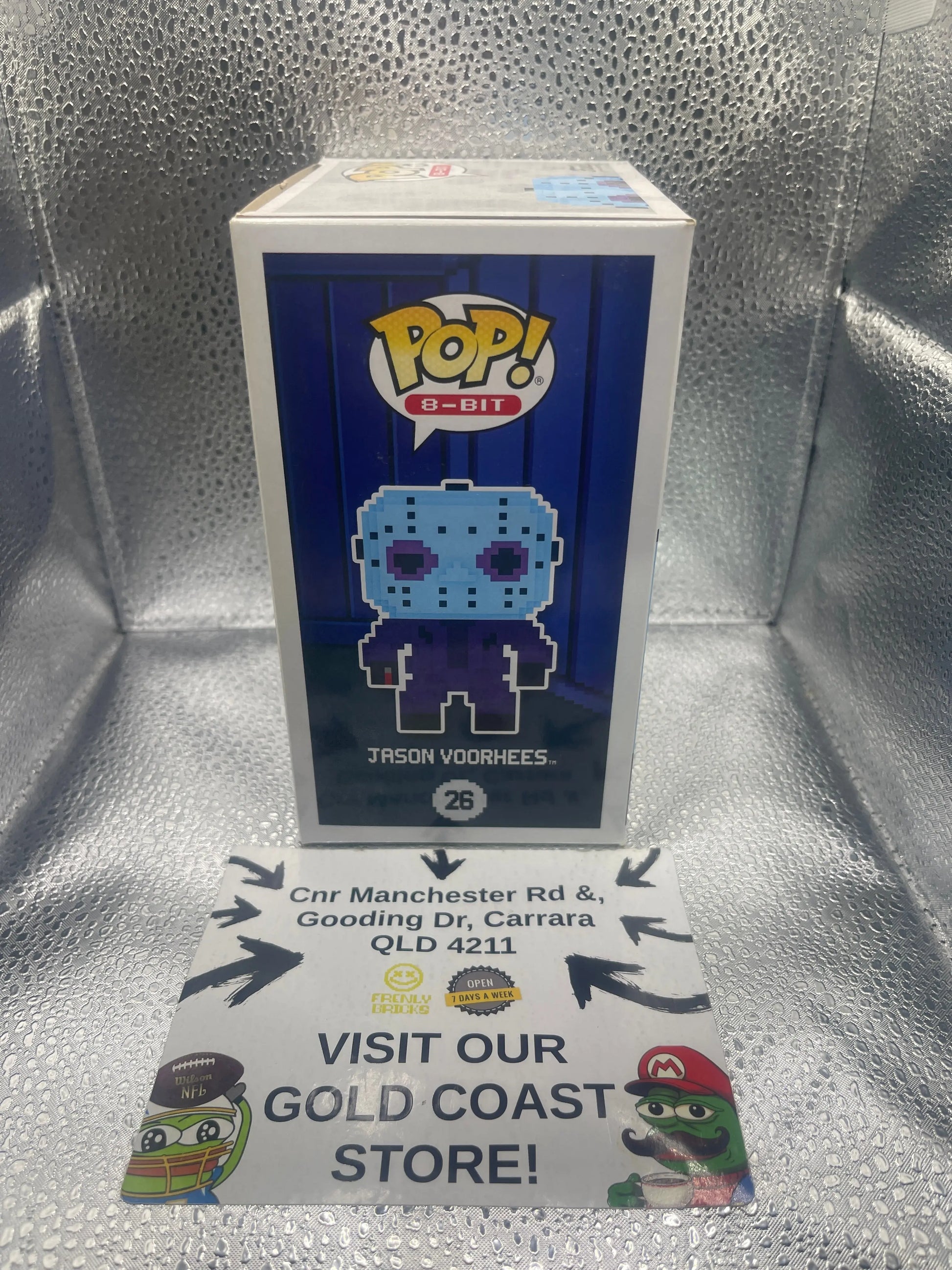 Funko Pop! 8- Bit - Friday the 13th Jason Voorhees #26 FRENLY BRICKS - Open 7 Days