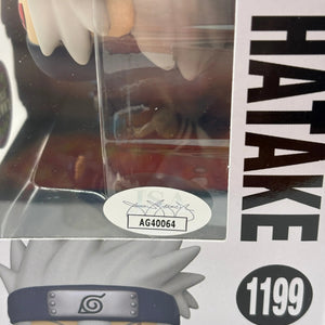 Funko POP! Naruto Kakashi Hatake #1199 Chase AAA Signed JSA Cert Dave Wittenberg FRENLY BRICKS - Open 7 Days