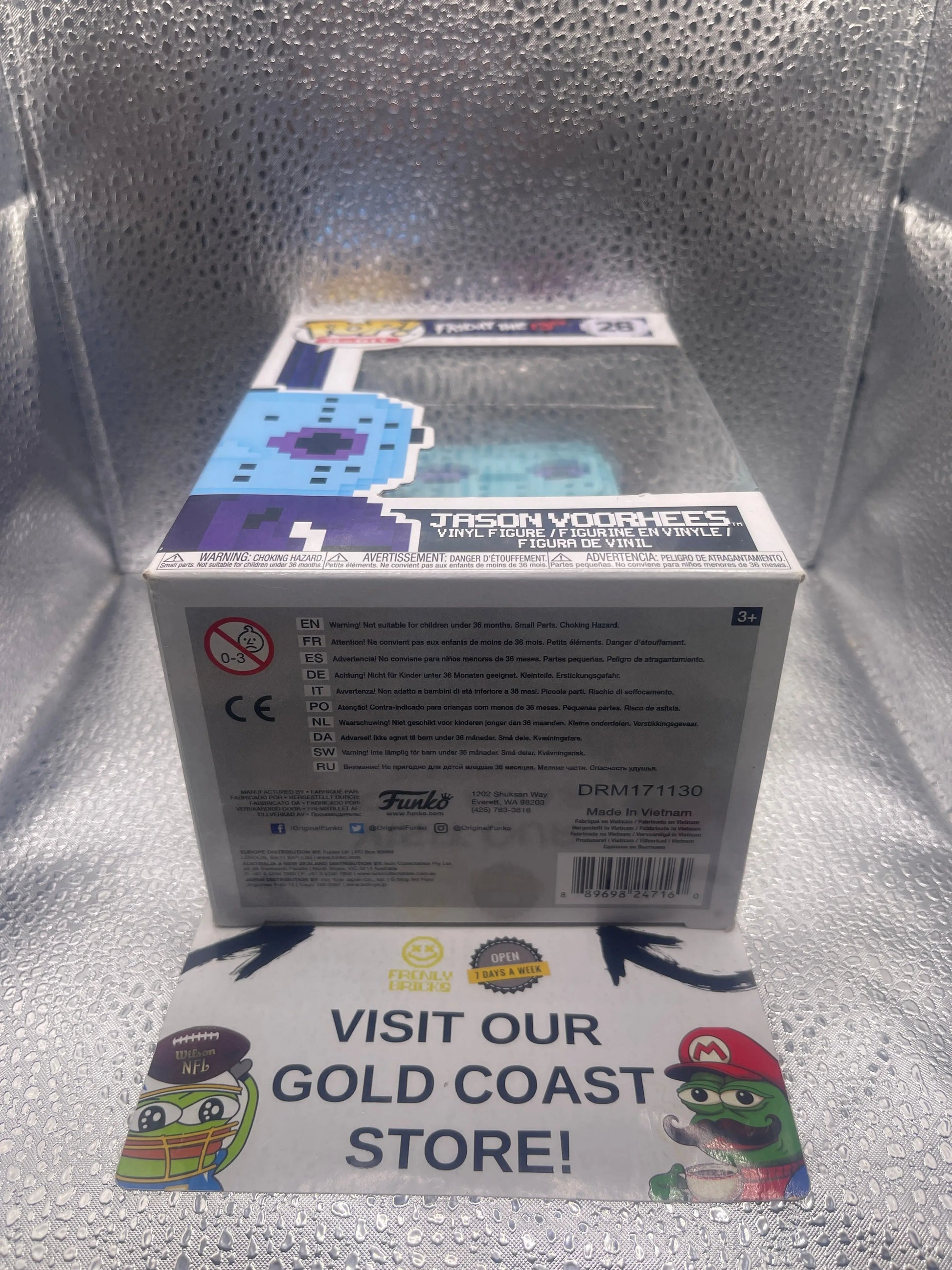 Funko Pop! 8- Bit - Friday the 13th Jason Voorhees #26 FRENLY BRICKS - Open 7 Days