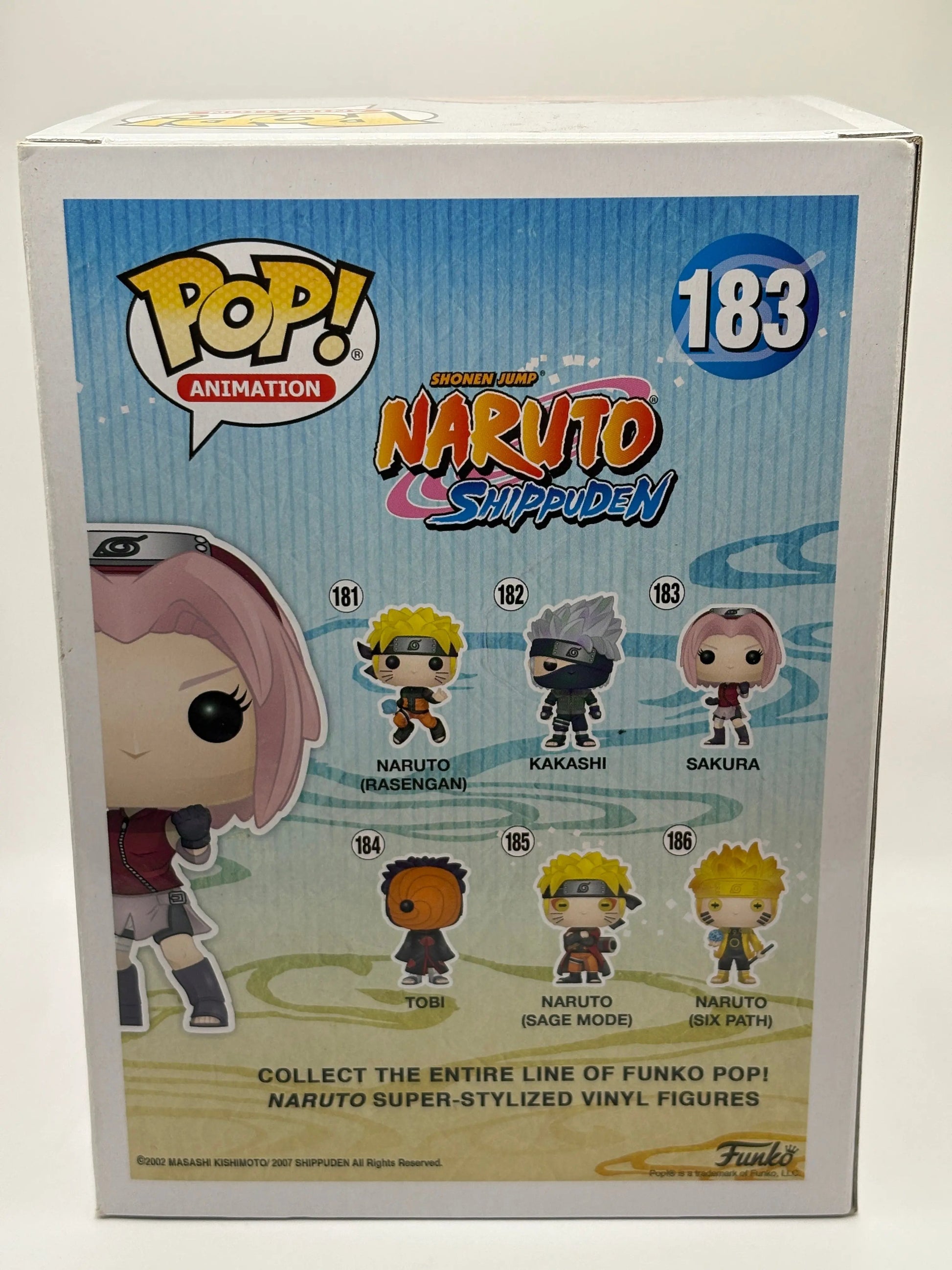 Funko POP! Naruto Shippuden  #183 Sakura Signed JSA Certification FRENLY BRICKS - Open 7 Days