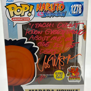 Funko POP! Naruto #1278 Madara Uchiha Signed JSA Certification Exclusive FRENLY BRICKS - Open 7 Days