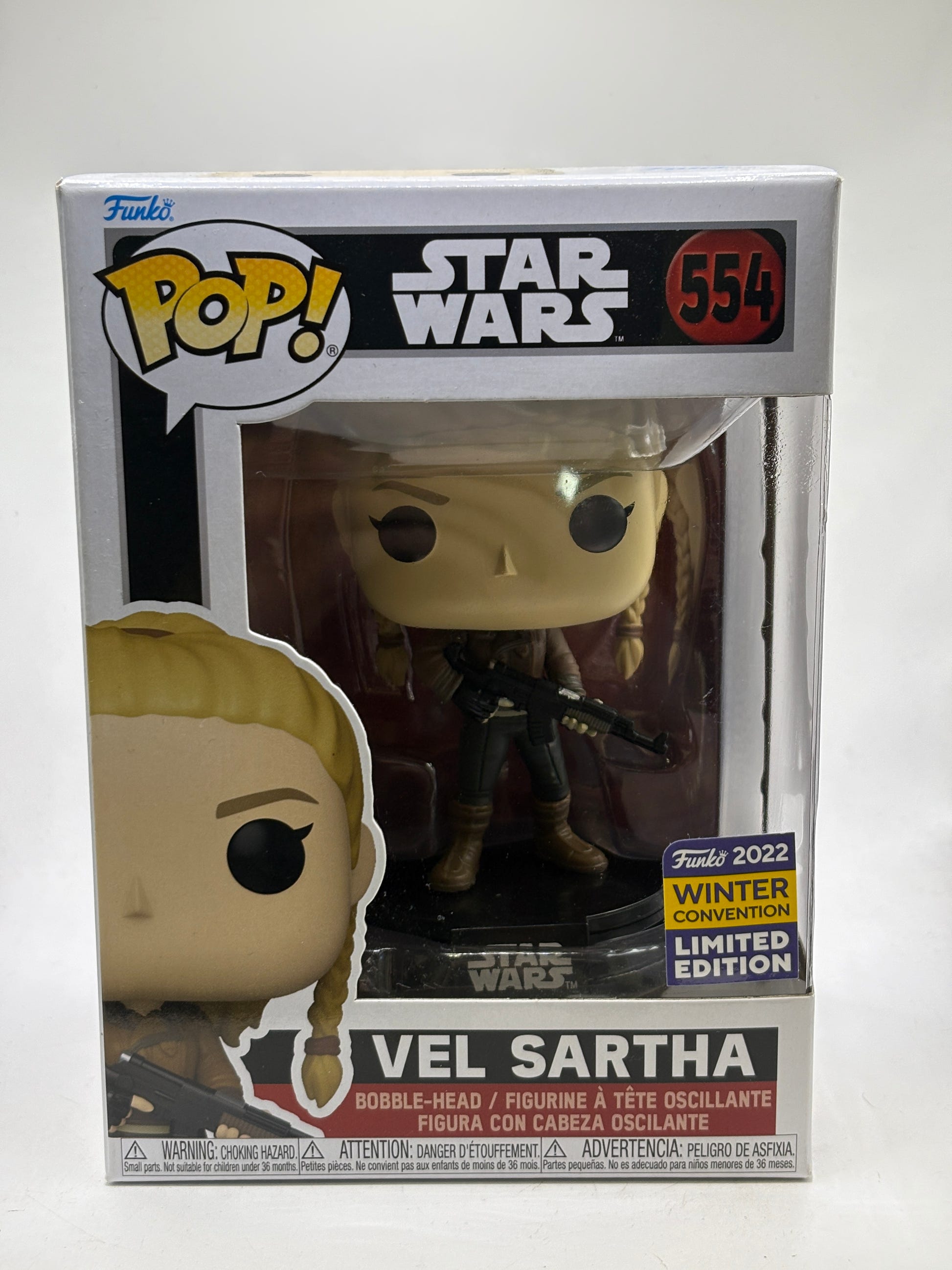 Funko POP! Star Wars #554 Vel Sartha 2022 Winter Limited image 1