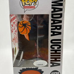 Funko POP! Naruto #1278 Madara Uchiha Signed JSA Certification Exclusive FRENLY BRICKS - Open 7 Days