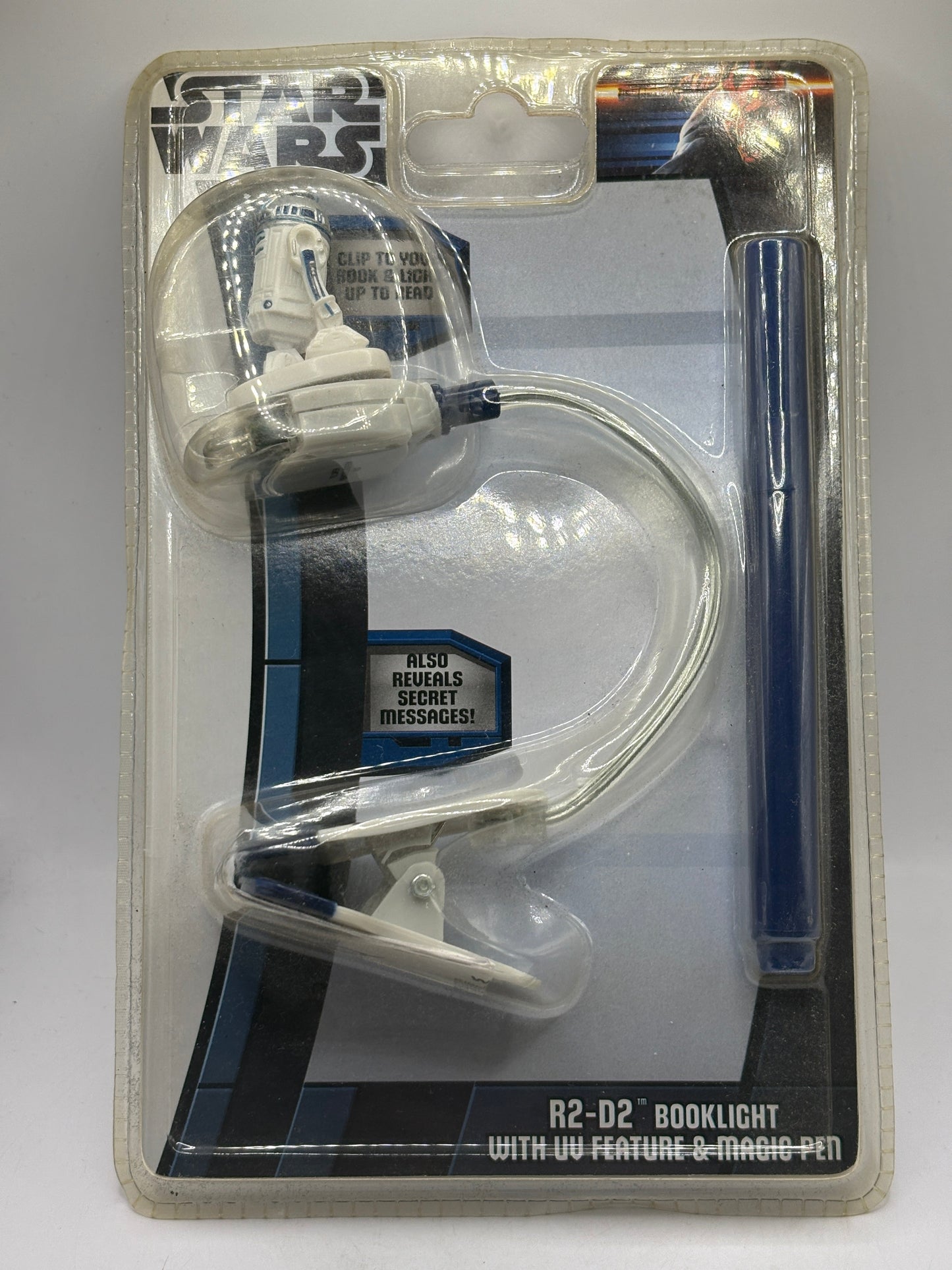 Star Wars R2D2 figure book light with clip Zeon 2012 - collectable New Unopened FRENLY BRICKS - Open 7 Days