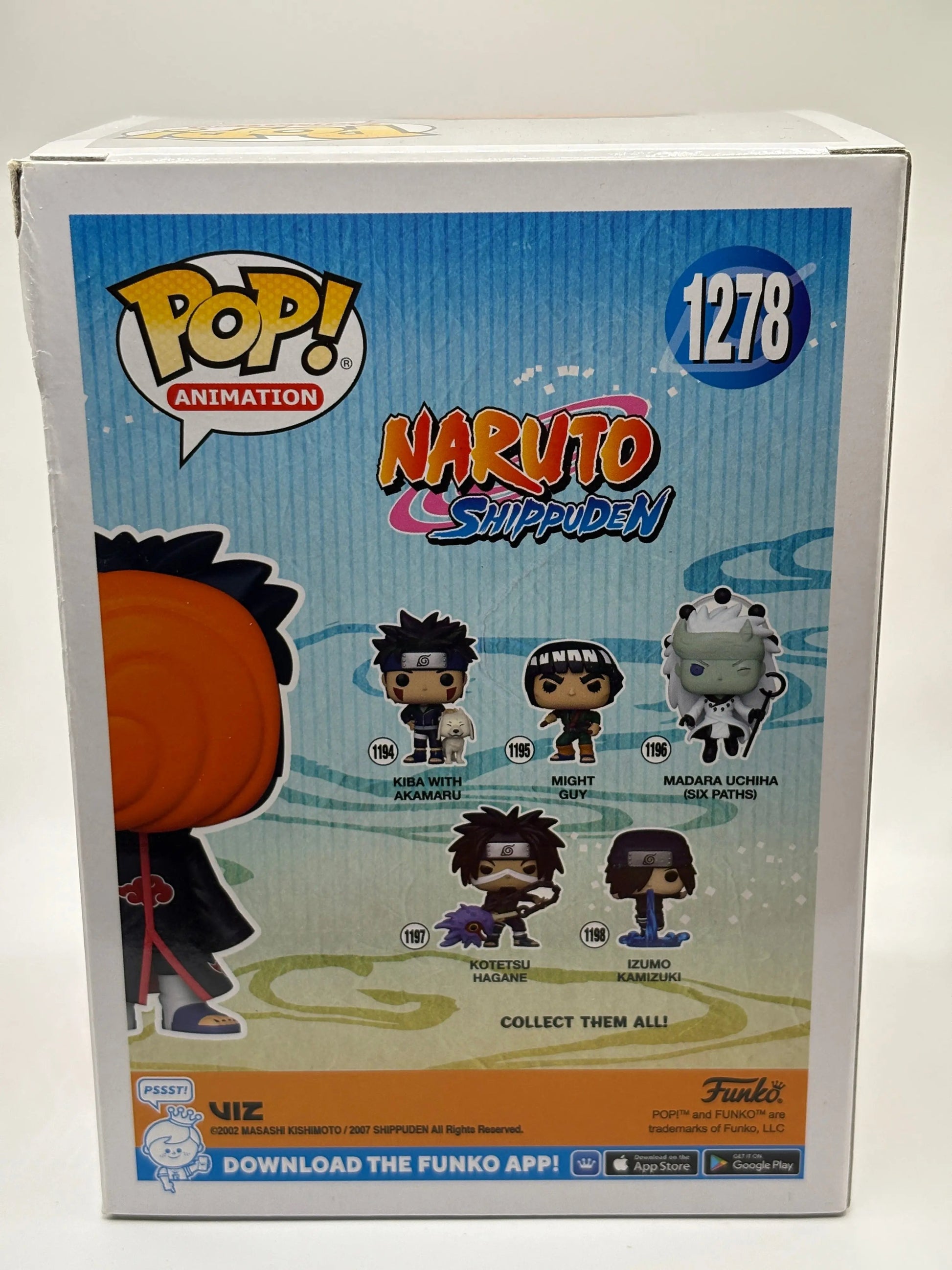 Funko POP! Naruto #1278 Madara Uchiha Signed JSA Certification Exclusive FRENLY BRICKS - Open 7 Days
