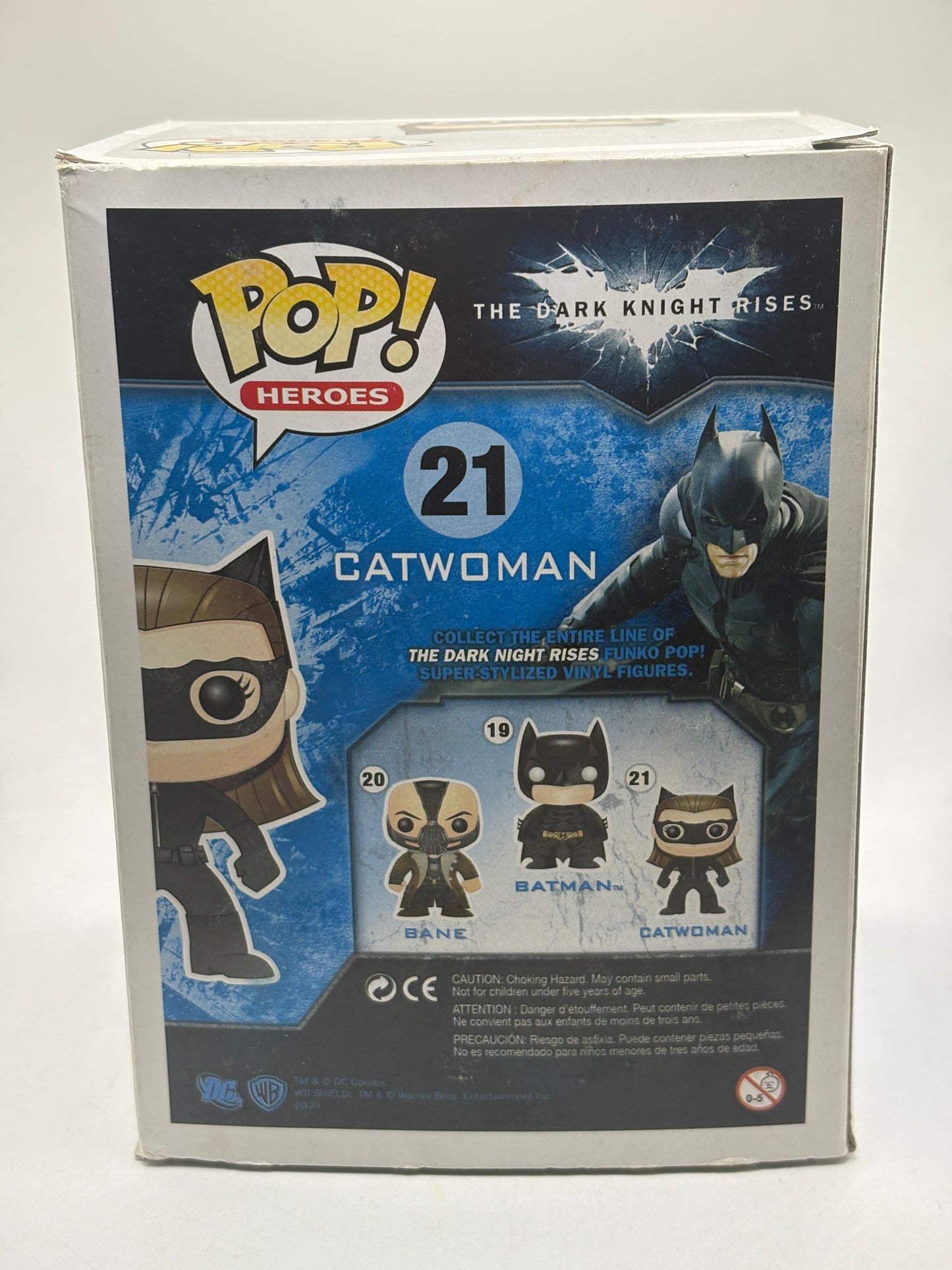 Funko POP! Heroes The Dark Knight Rises #21 Cat Woman *NO MOULD* FRENLY BRICKS - Open 7 Days