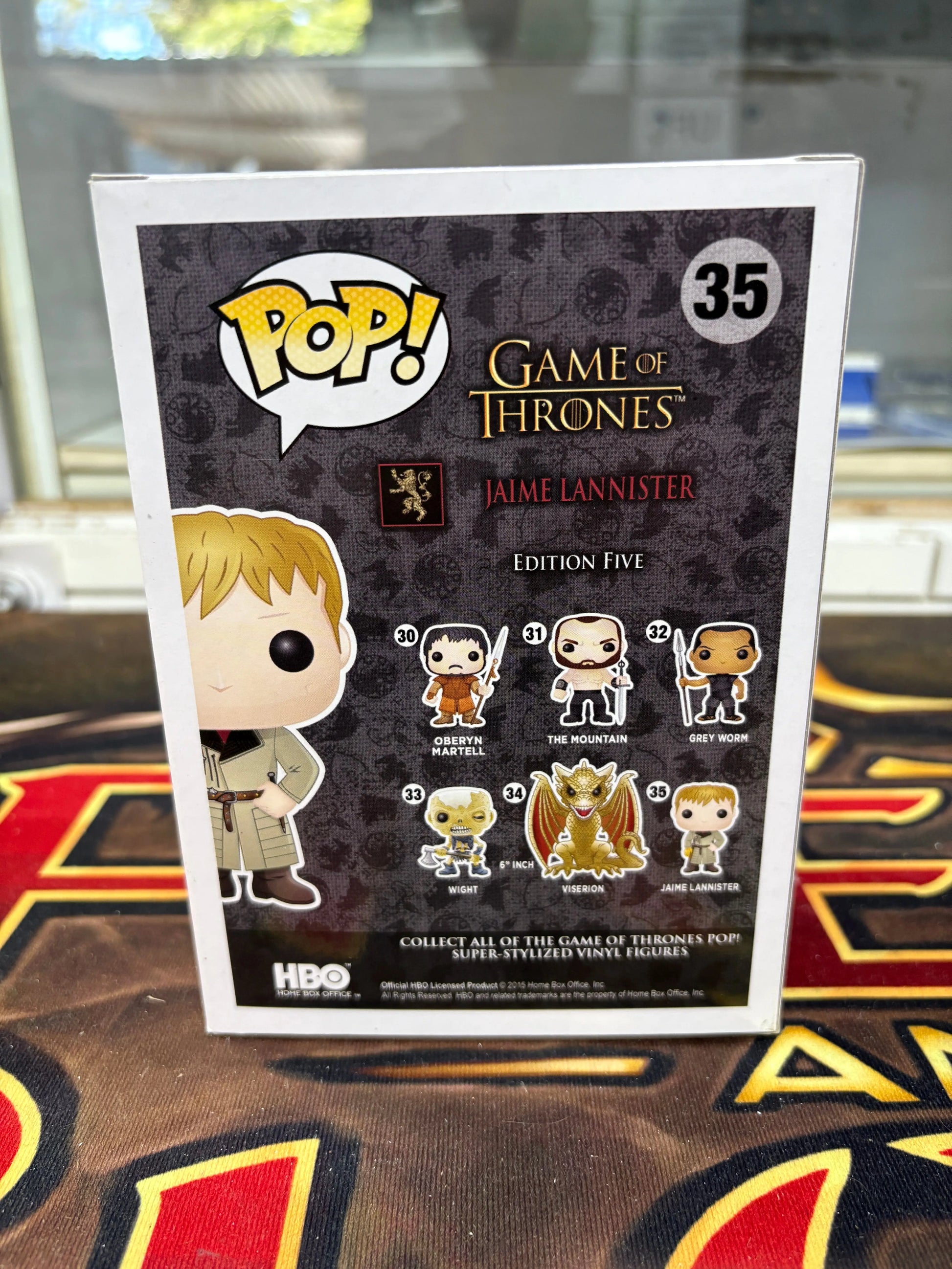 Funko Pop! Game of Thrones Jaime Lannister Gold Hand #35 FRENLY BRICKS - Open 7 Days