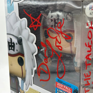 Funko POP! Naruto Shippuden #1025 Jiraiya 2021 Fall Signed PSA Certificate FRENLY BRICKS - Open 7 Days