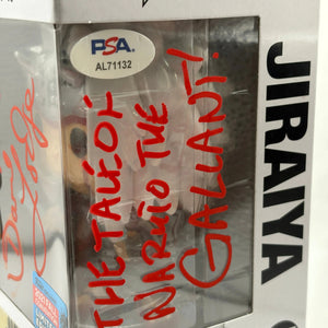 Funko POP! Naruto Shippuden #1025 Jiraiya 2021 Fall Signed PSA Certificate FRENLY BRICKS - Open 7 Days