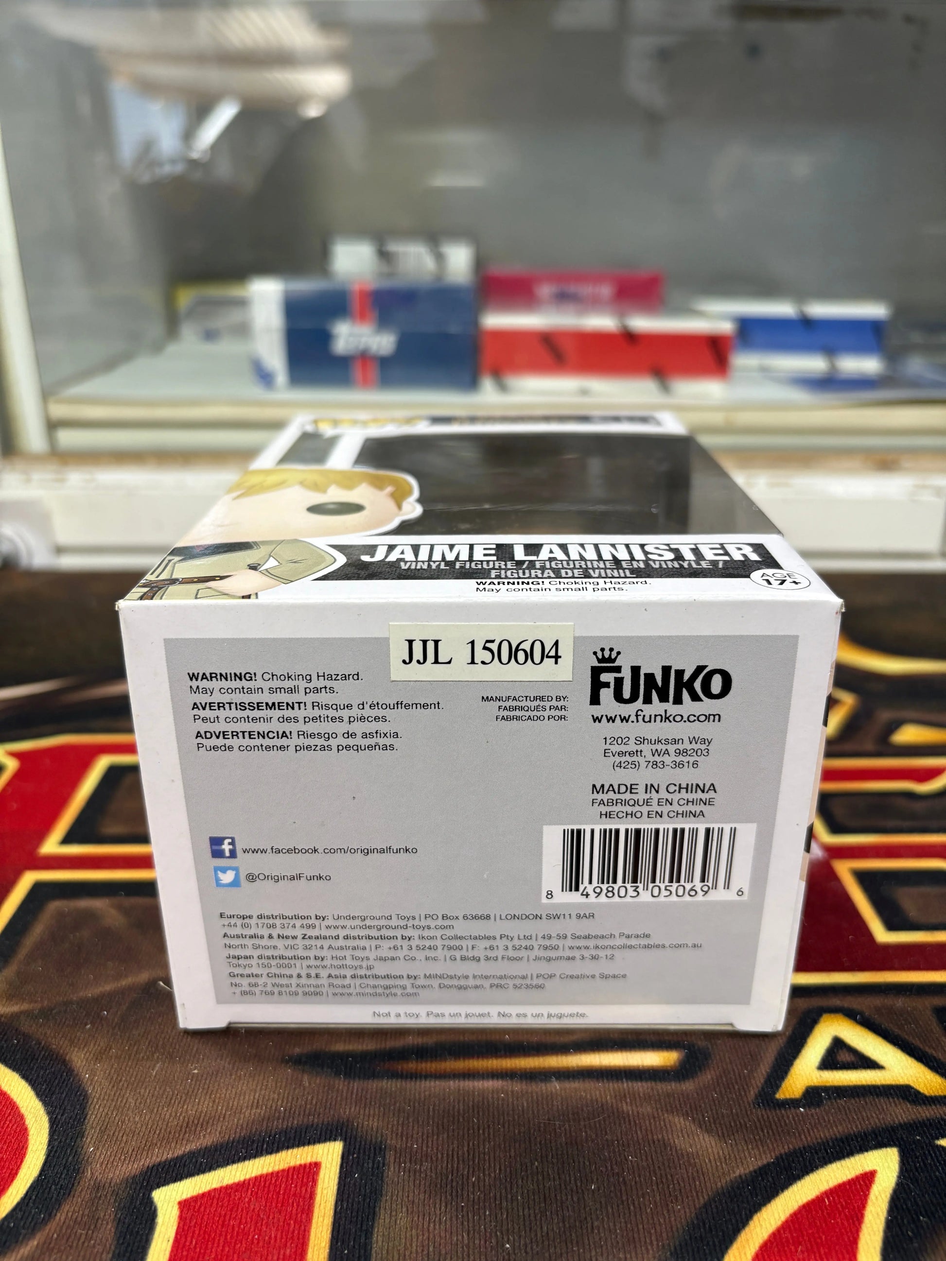 Funko Pop! Game of Thrones Jaime Lannister Gold Hand #35 FRENLY BRICKS - Open 7 Days