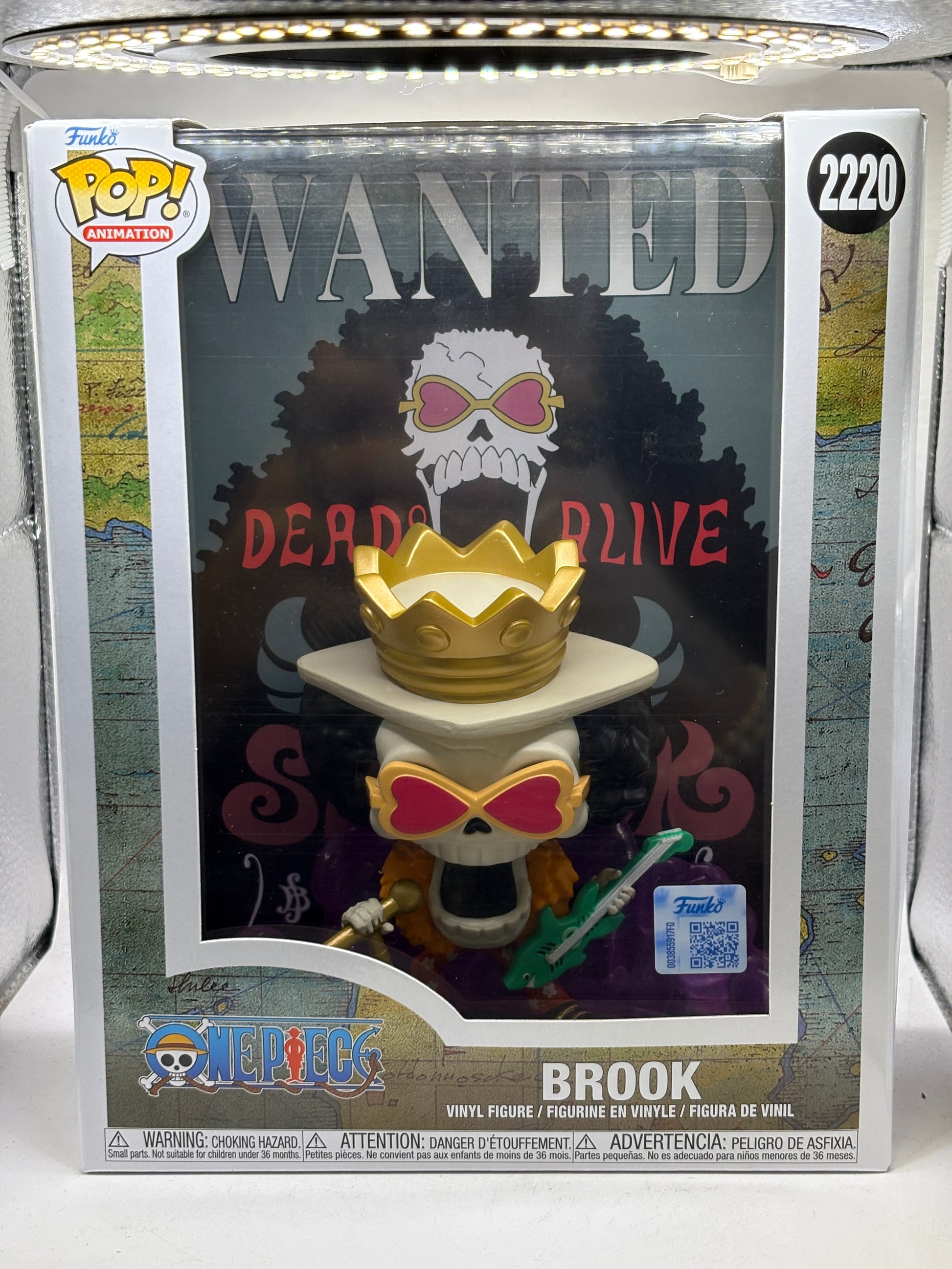 Funko POP! Animation One Piece #2220 Brook Wanted Poster image 1