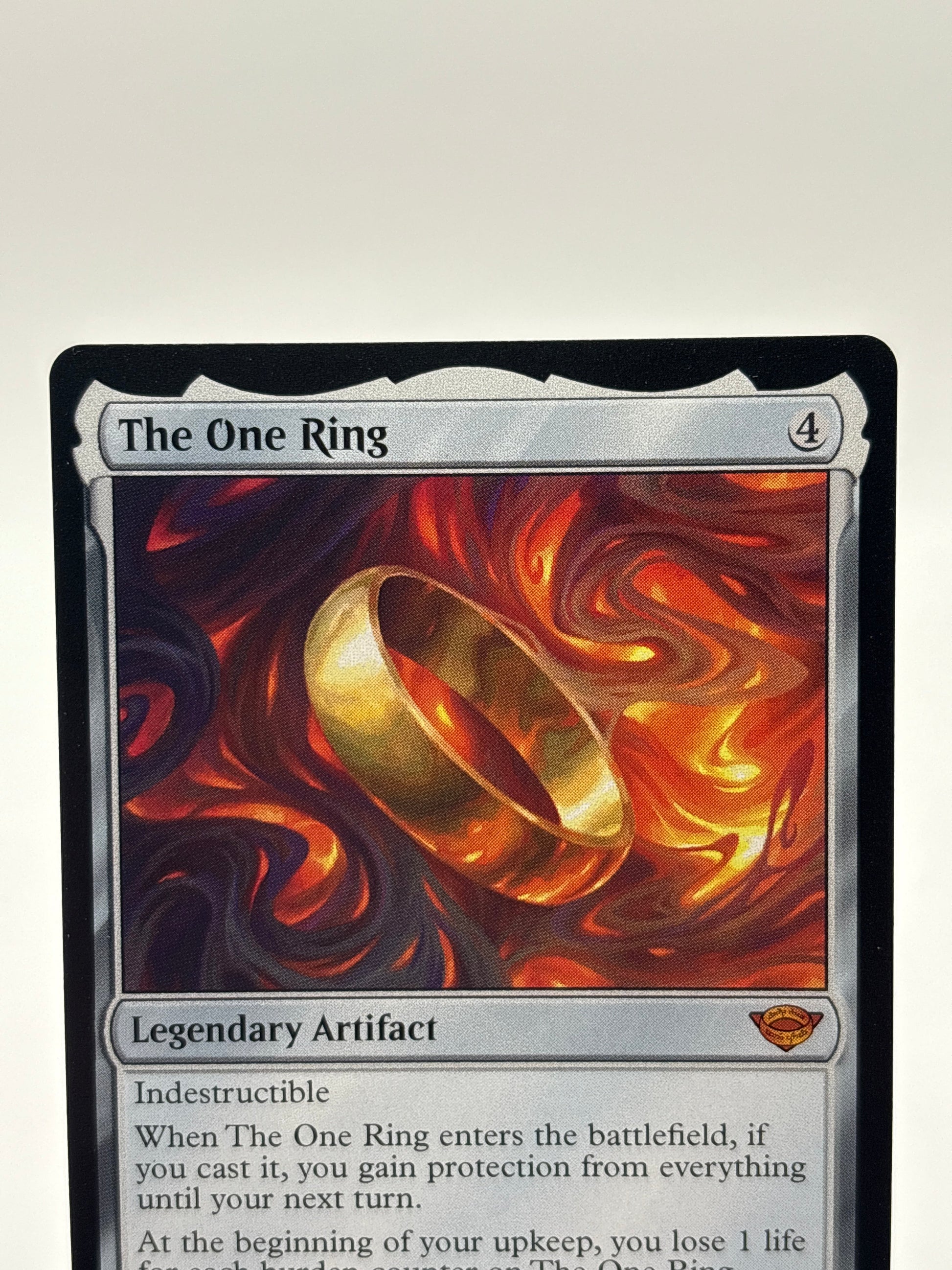 Magic The Gathering Lord of the Rings - The One Ring M #0246 LTR NM FRENLY BRICKS - Open 7 Days