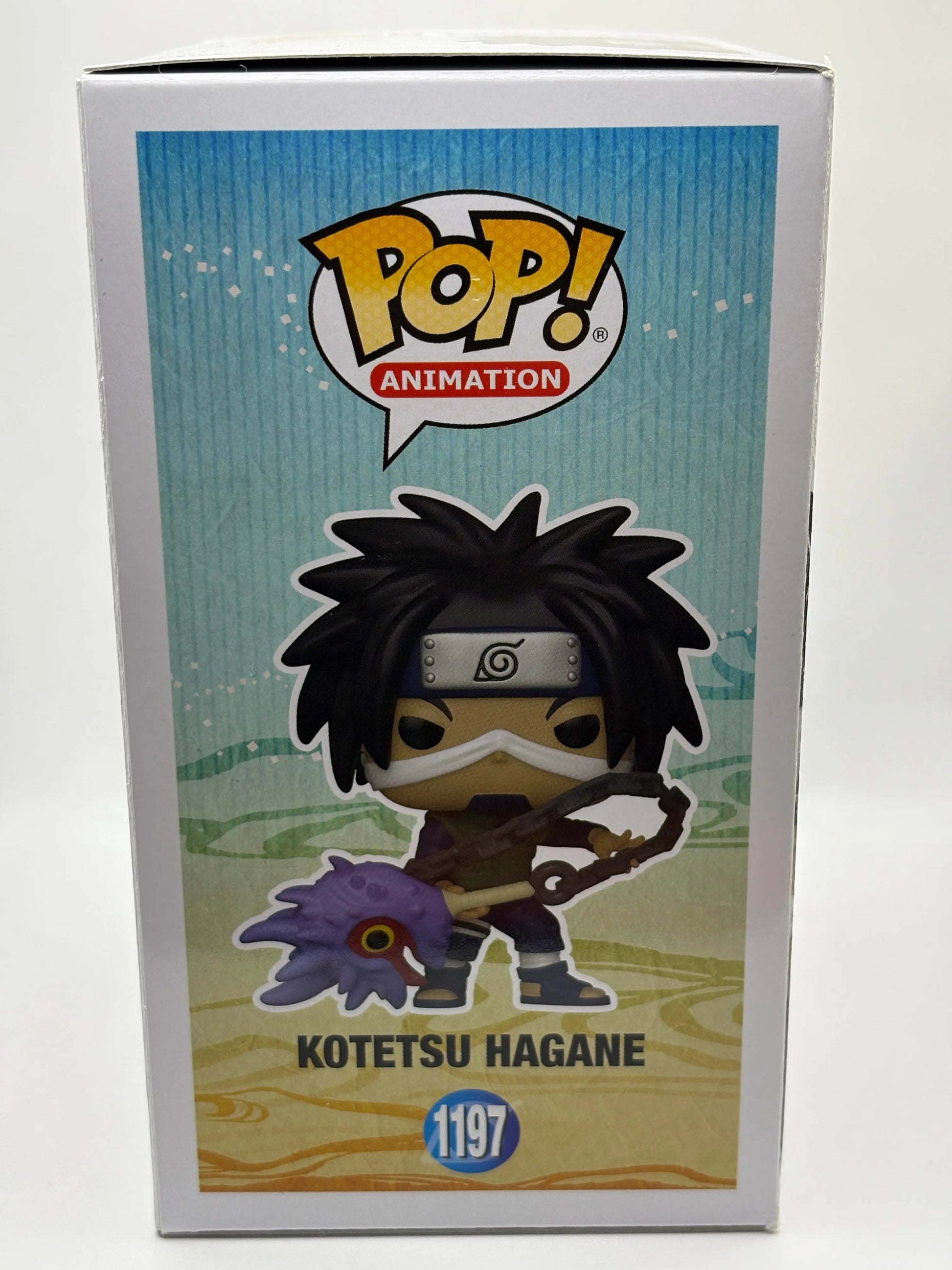 Funko POP! Naruto Shippuden #1197 Kotetsu Hagane Signed JSA Certification FRENLY BRICKS - Open 7 Days