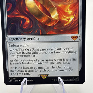 Magic The Gathering Lord of the Rings - The One Ring M #0246 LTR NM FRENLY BRICKS - Open 7 Days