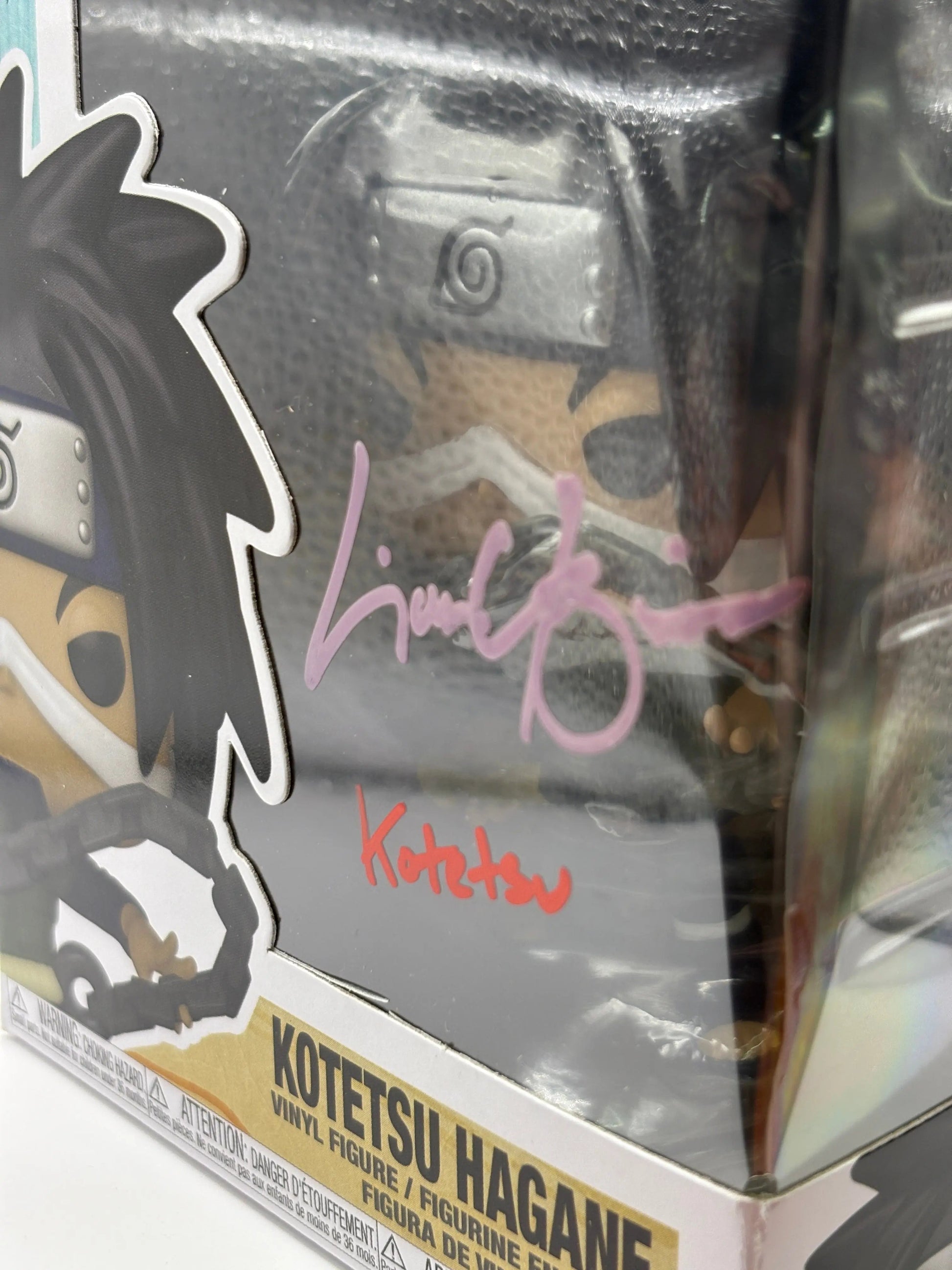 Funko POP! Naruto Shippuden #1197 Kotetsu Hagane Signed JSA Certification FRENLY BRICKS - Open 7 Days