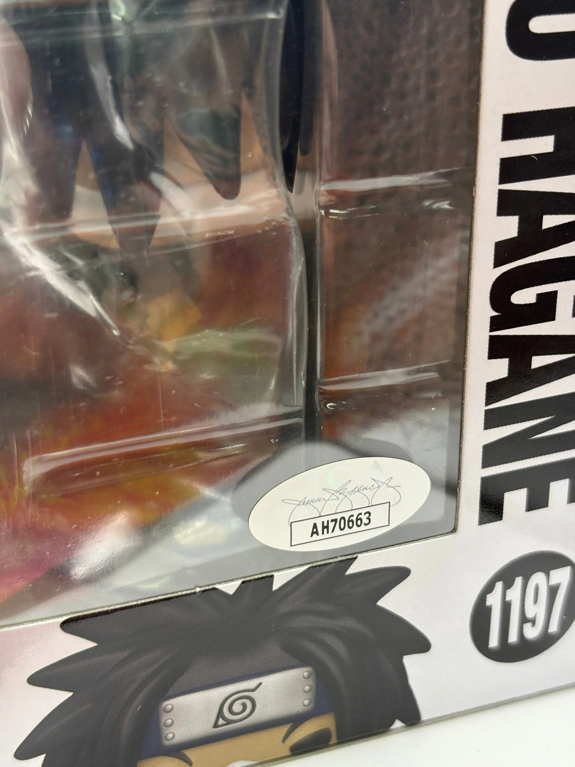 Funko POP! Naruto Shippuden #1197 Kotetsu Hagane Signed JSA Certification FRENLY BRICKS - Open 7 Days