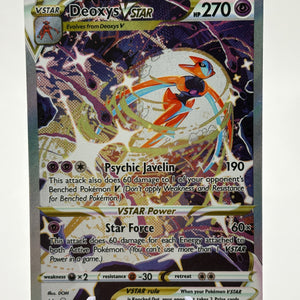 Pokemon TCG Crown Zenith - Deoxys VSTAR GG46/GG70 NM FRENLY BRICKS - Open 7 Days
