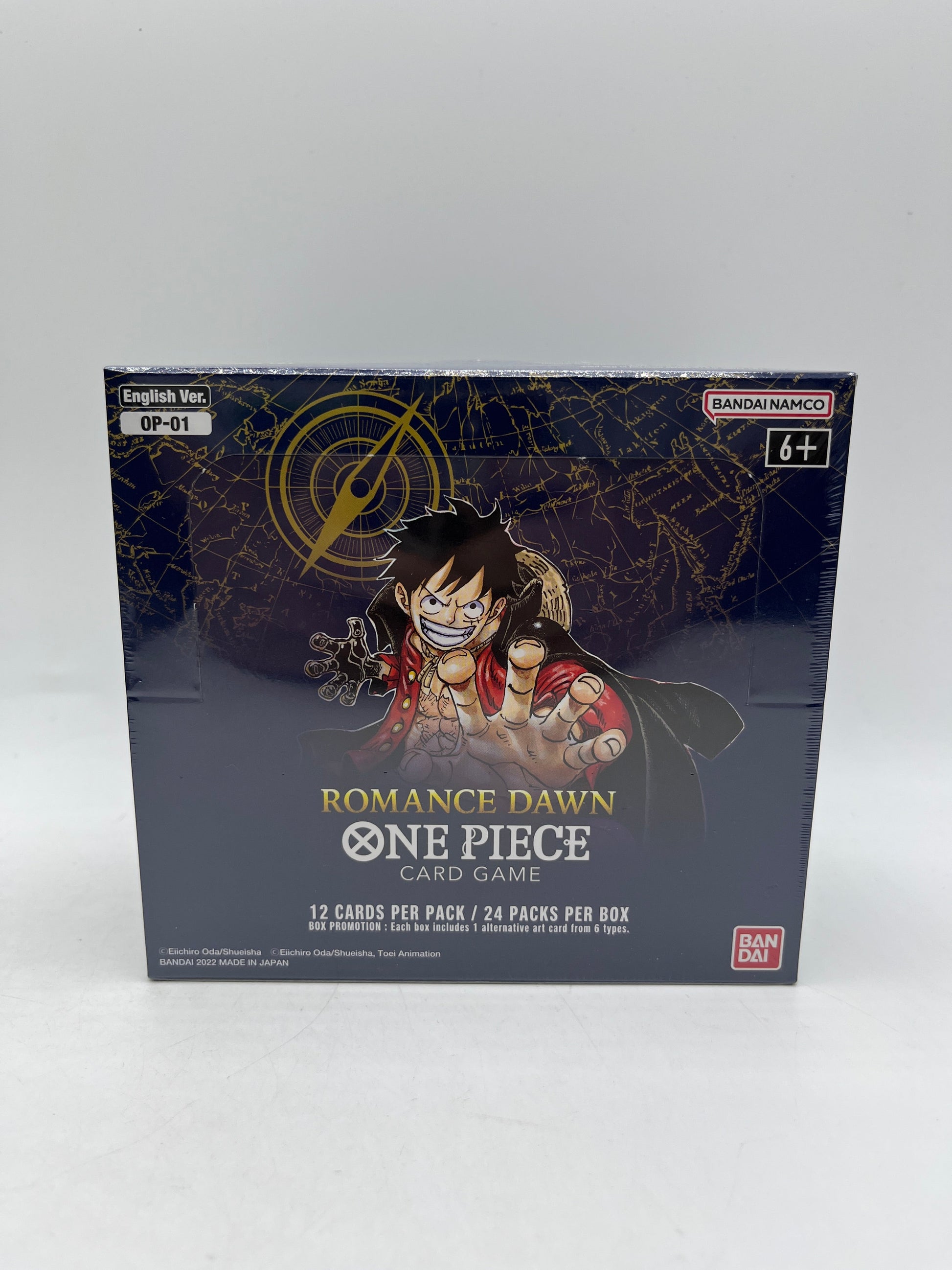 OP-01 Romance Dawn Booster (Box Blue Bottom) Sealed One Piece Card Game - NEW FRENLY BRICKS - Open 7 Days