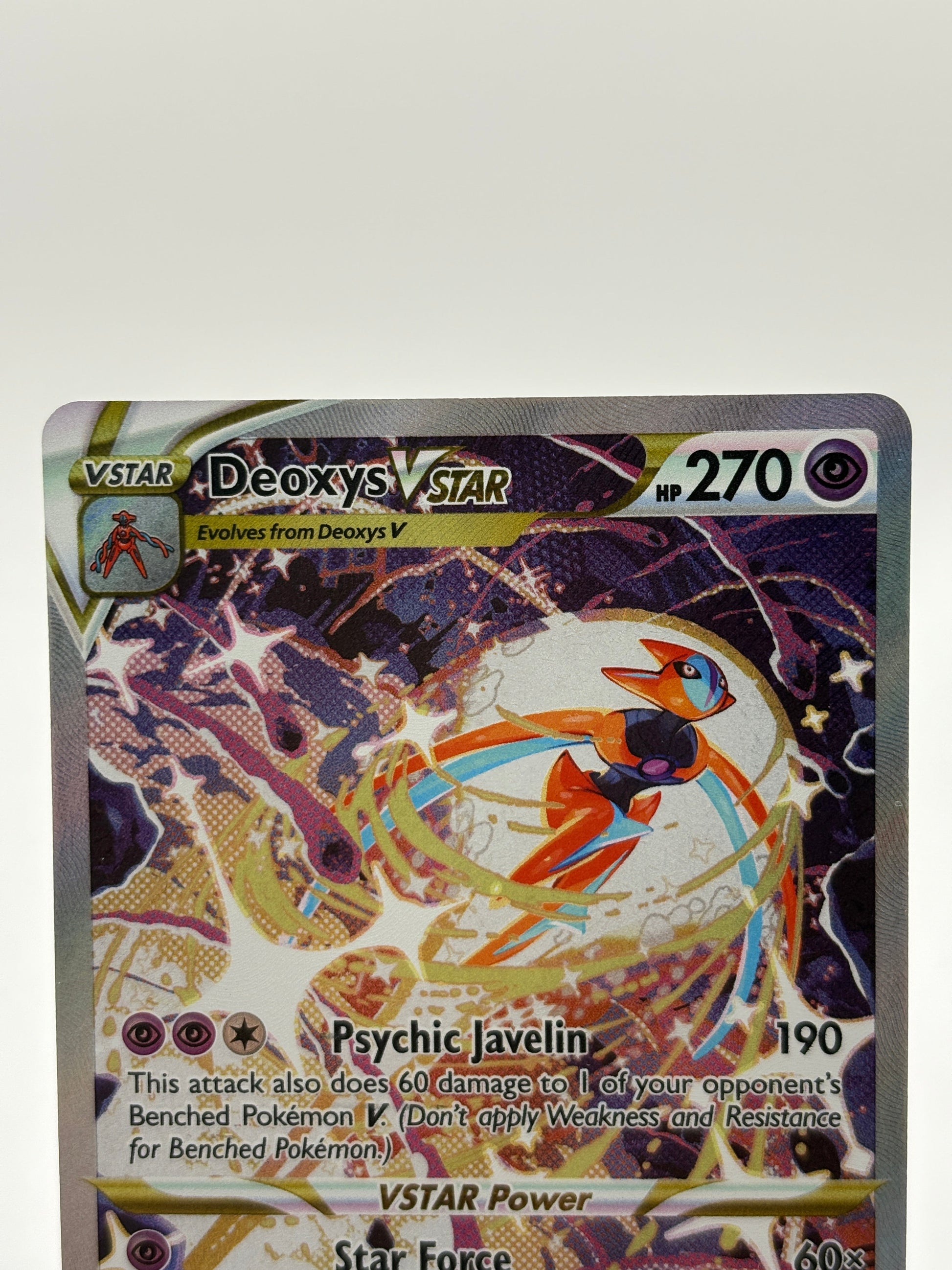 Pokemon TCG Crown Zenith - Deoxys VSTAR GG46/GG70 NM FRENLY BRICKS - Open 7 Days