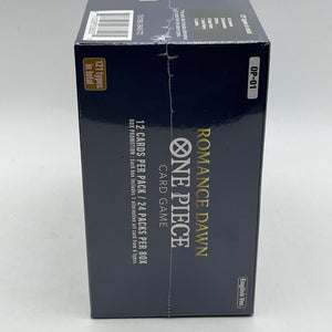OP-01 Romance Dawn Booster (Box Blue Bottom) Sealed One Piece Card Game - NEW FRENLY BRICKS - Open 7 Days