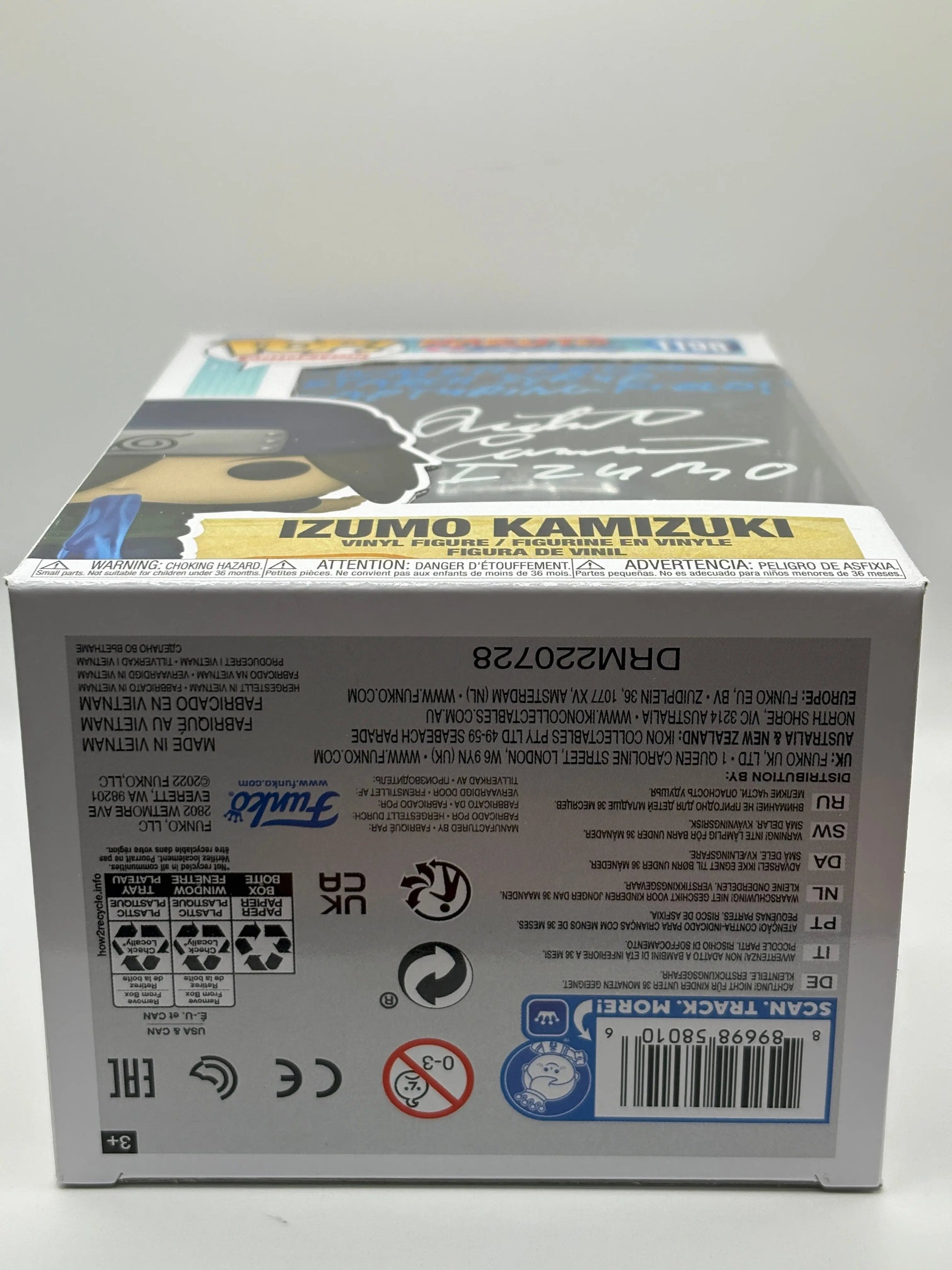 Funko POP! Naruto Shippuden #1198 Izumo Kamizuki Signed JSA Certification FRENLY BRICKS - Open 7 Days