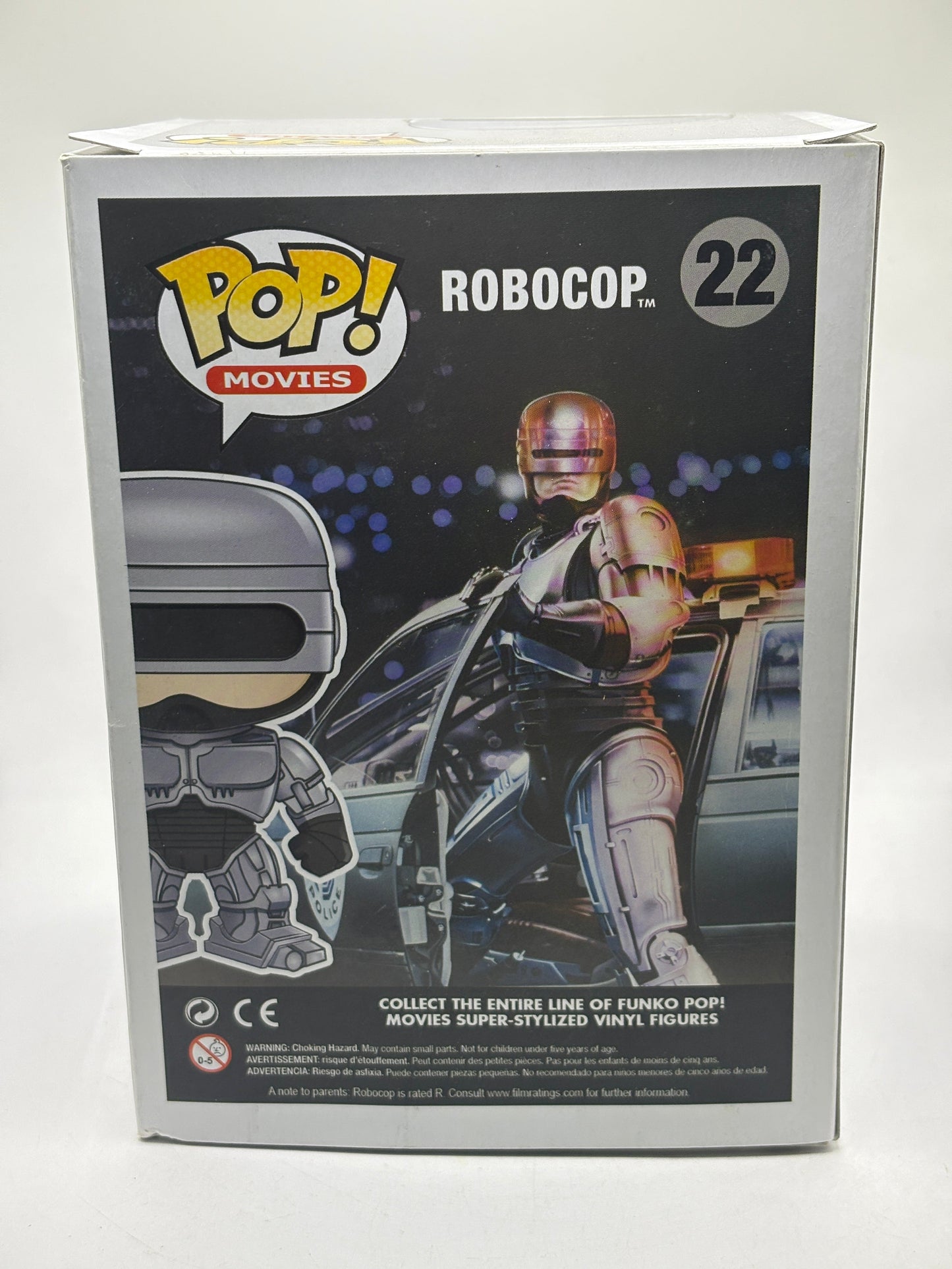 Funko POP! Movies Robocop #22 Robocop Vinyl Figure 2013 *NO MOULD* FRENLY BRICKS - Open 7 Days