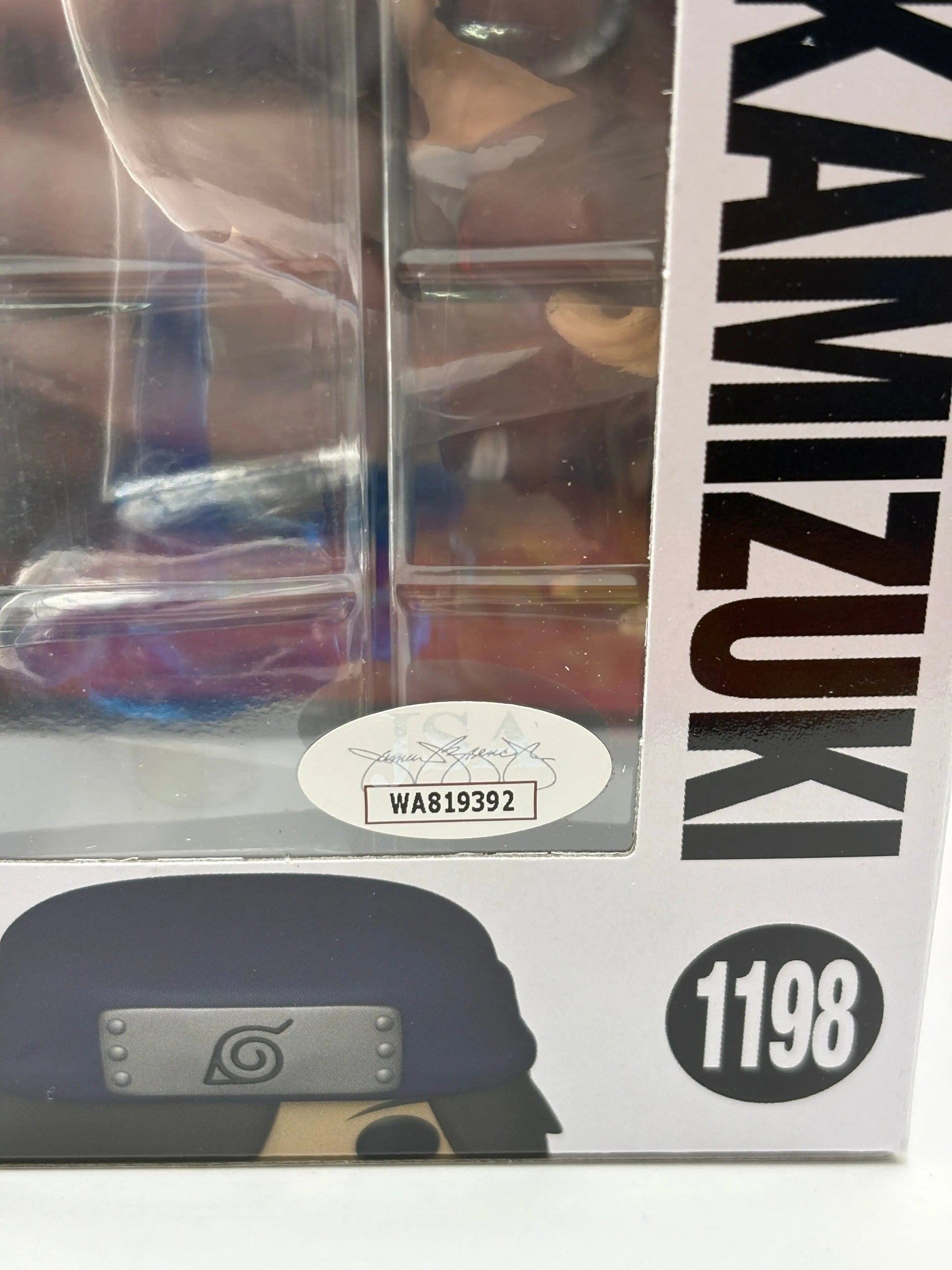 Funko POP! Naruto Shippuden #1198 Izumo Kamizuki Signed JSA Certification FRENLY BRICKS - Open 7 Days