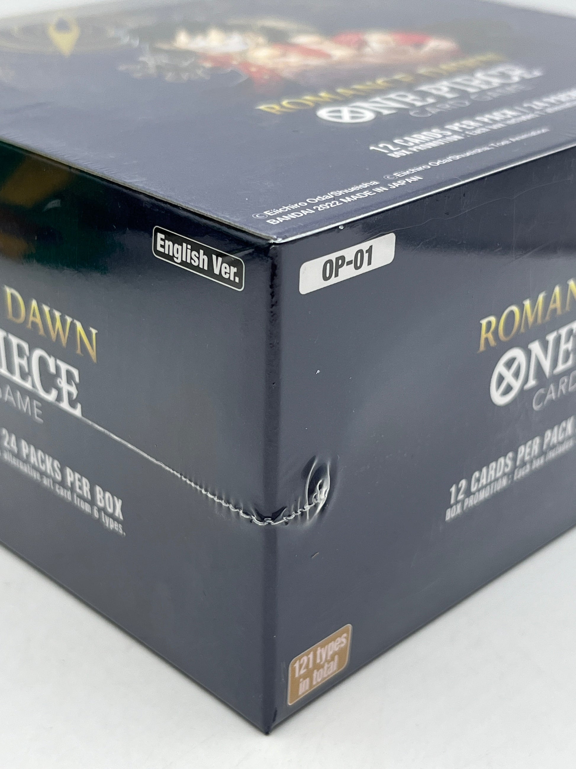 OP-01 Romance Dawn Booster (Box Blue Bottom) Sealed One Piece Card Game - NEW FRENLY BRICKS - Open 7 Days