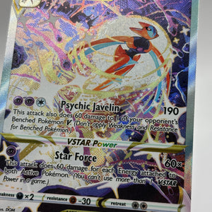 Pokemon TCG Crown Zenith - Deoxys VSTAR GG46/GG70 NM FRENLY BRICKS - Open 7 Days