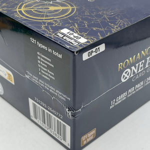 OP-01 Romance Dawn Booster (Box Blue Bottom) Sealed One Piece Card Game - NEW FRENLY BRICKS - Open 7 Days