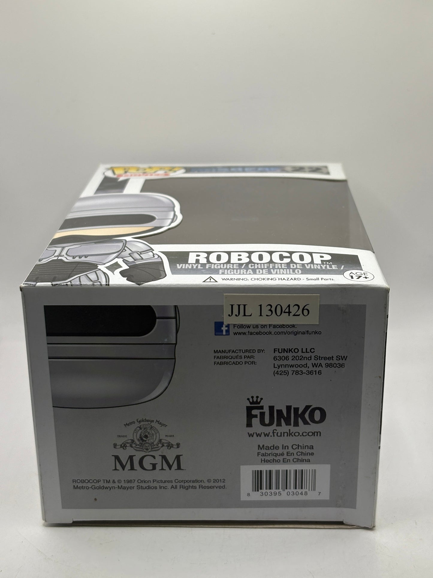 Funko POP! Movies Robocop #22 Robocop Vinyl Figure 2013 *NO MOULD* FRENLY BRICKS - Open 7 Days