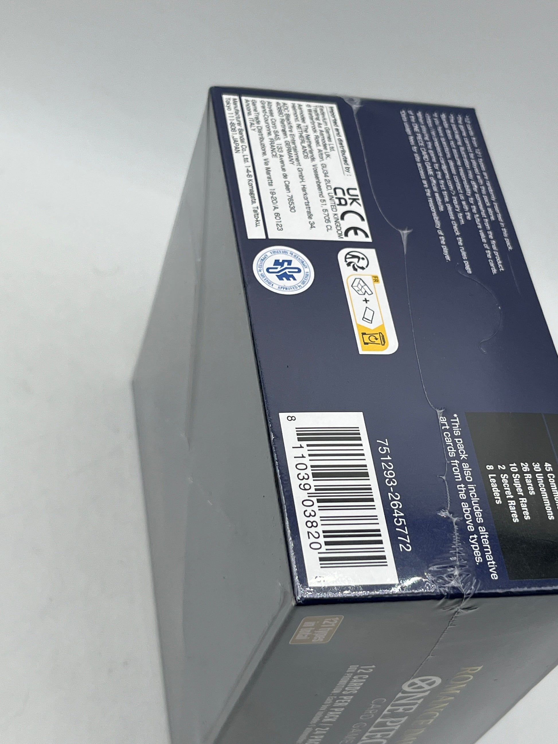 OP-01 Romance Dawn Booster (Box Blue Bottom) Sealed One Piece Card Game - NEW FRENLY BRICKS - Open 7 Days