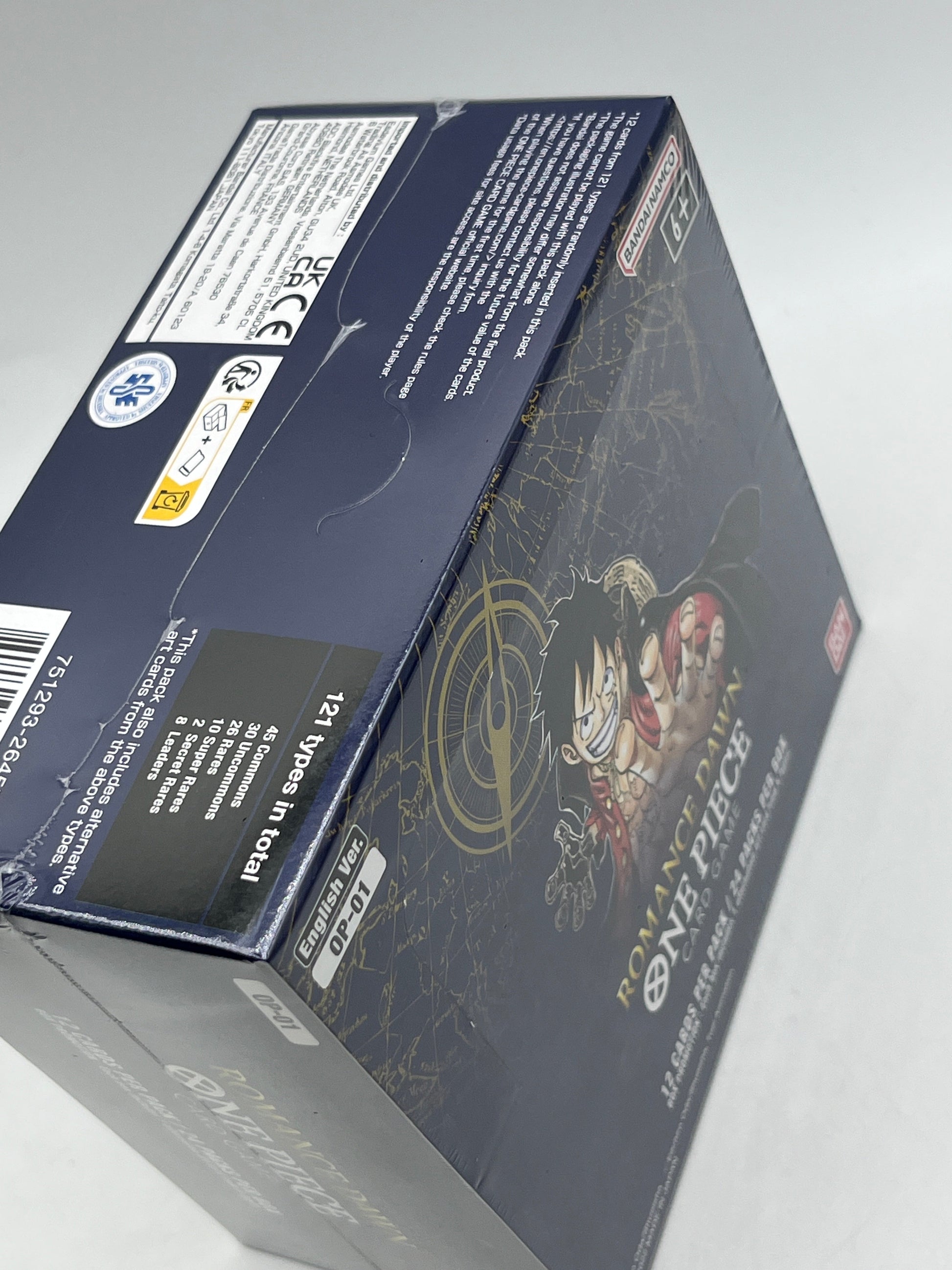 OP-01 Romance Dawn Booster (Box Blue Bottom) Sealed One Piece Card Game - NEW FRENLY BRICKS - Open 7 Days