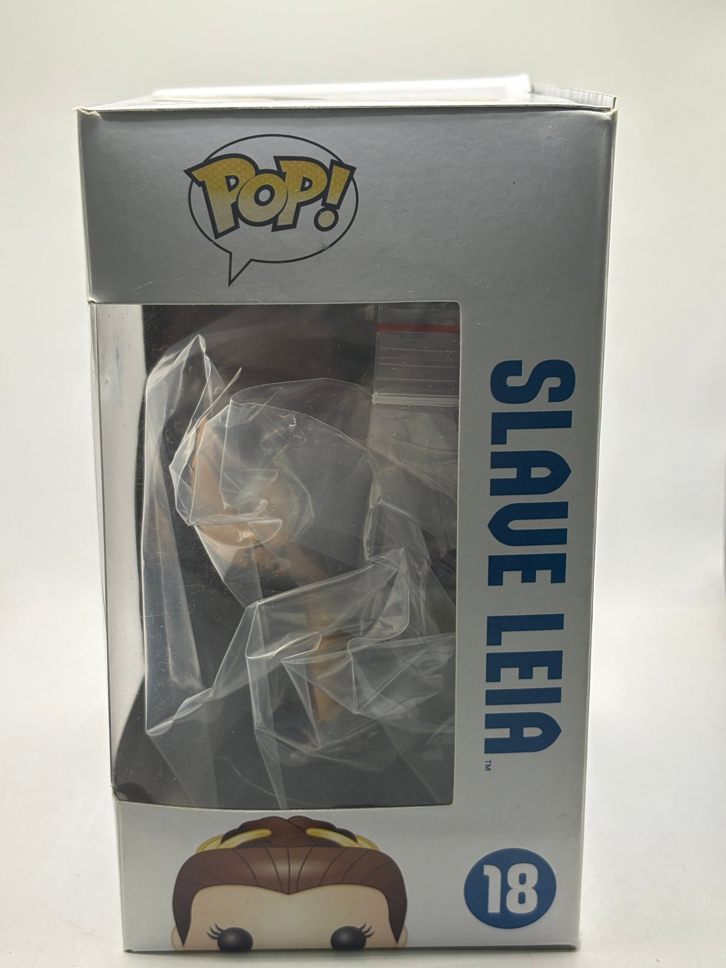Funko POP! Star Wars #18 Slave Leia 2012 Vinyl Bobble Head * NO MOULD* FRENLY BRICKS - Open 7 Days