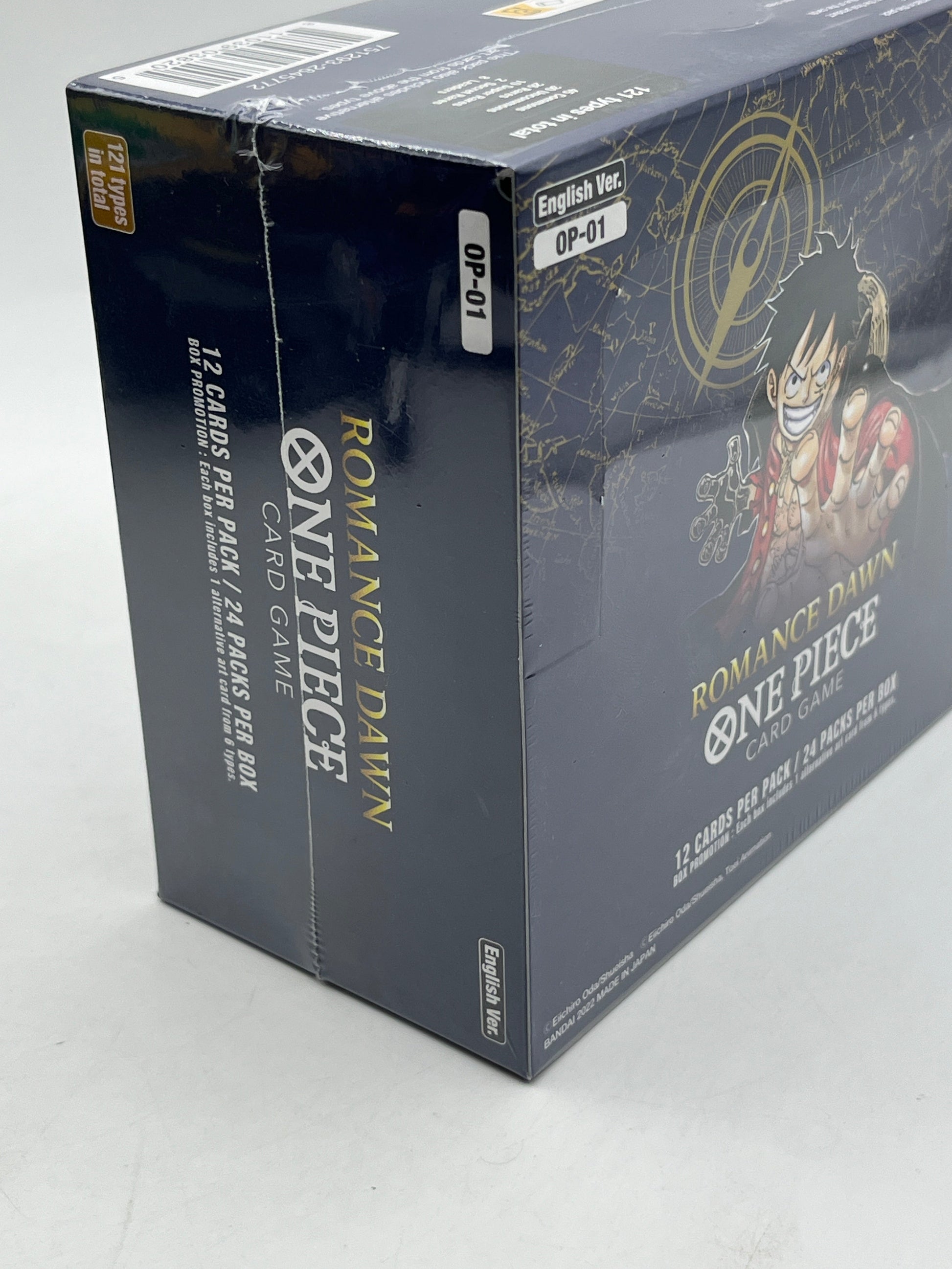 OP-01 Romance Dawn Booster (Box Blue Bottom) Sealed One Piece Card Game - NEW FRENLY BRICKS - Open 7 Days