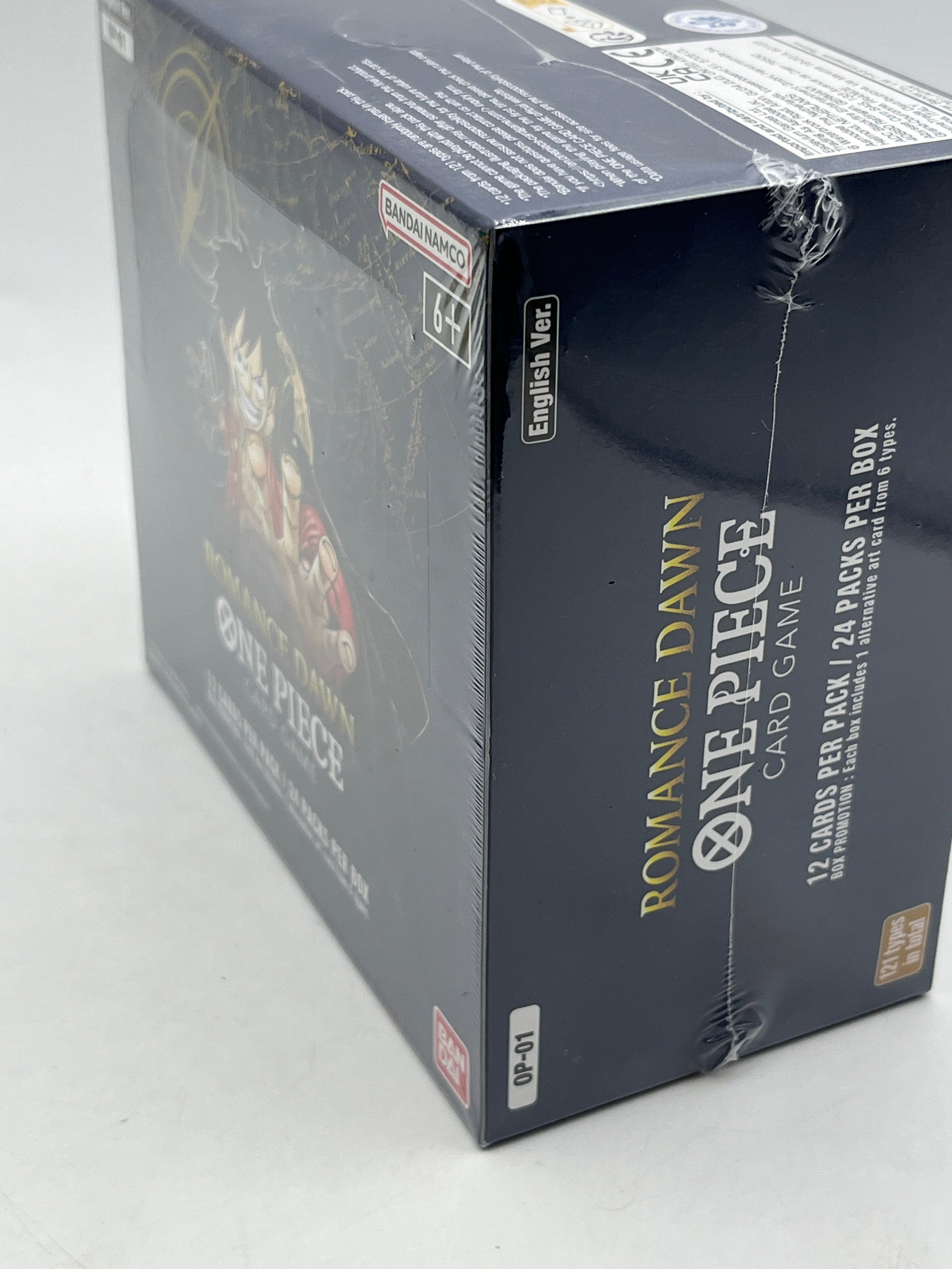 OP-01 Romance Dawn Booster (Box Blue Bottom) Sealed One Piece Card Game - NEW FRENLY BRICKS - Open 7 Days