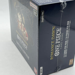 OP-01 Romance Dawn Booster (Box Blue Bottom) Sealed One Piece Card Game - NEW FRENLY BRICKS - Open 7 Days